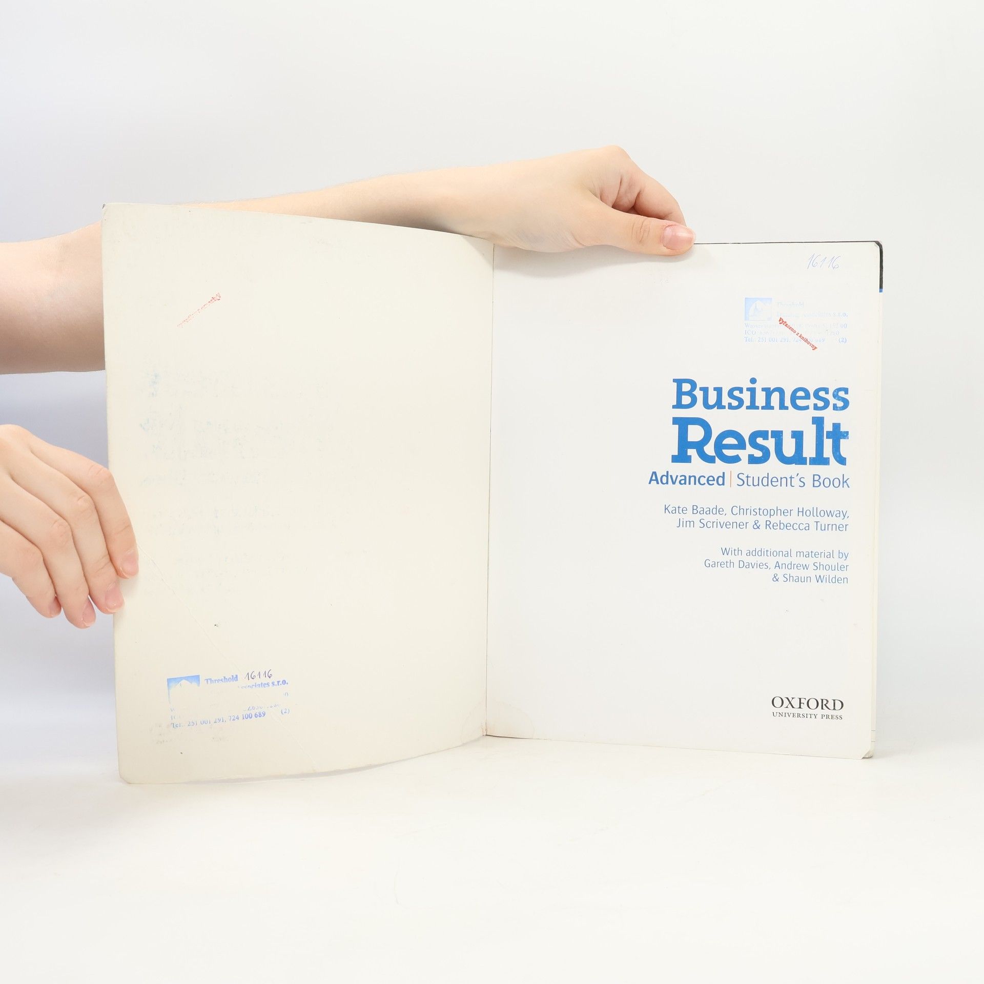 Kate Baade Business result. Advanced, Student's book