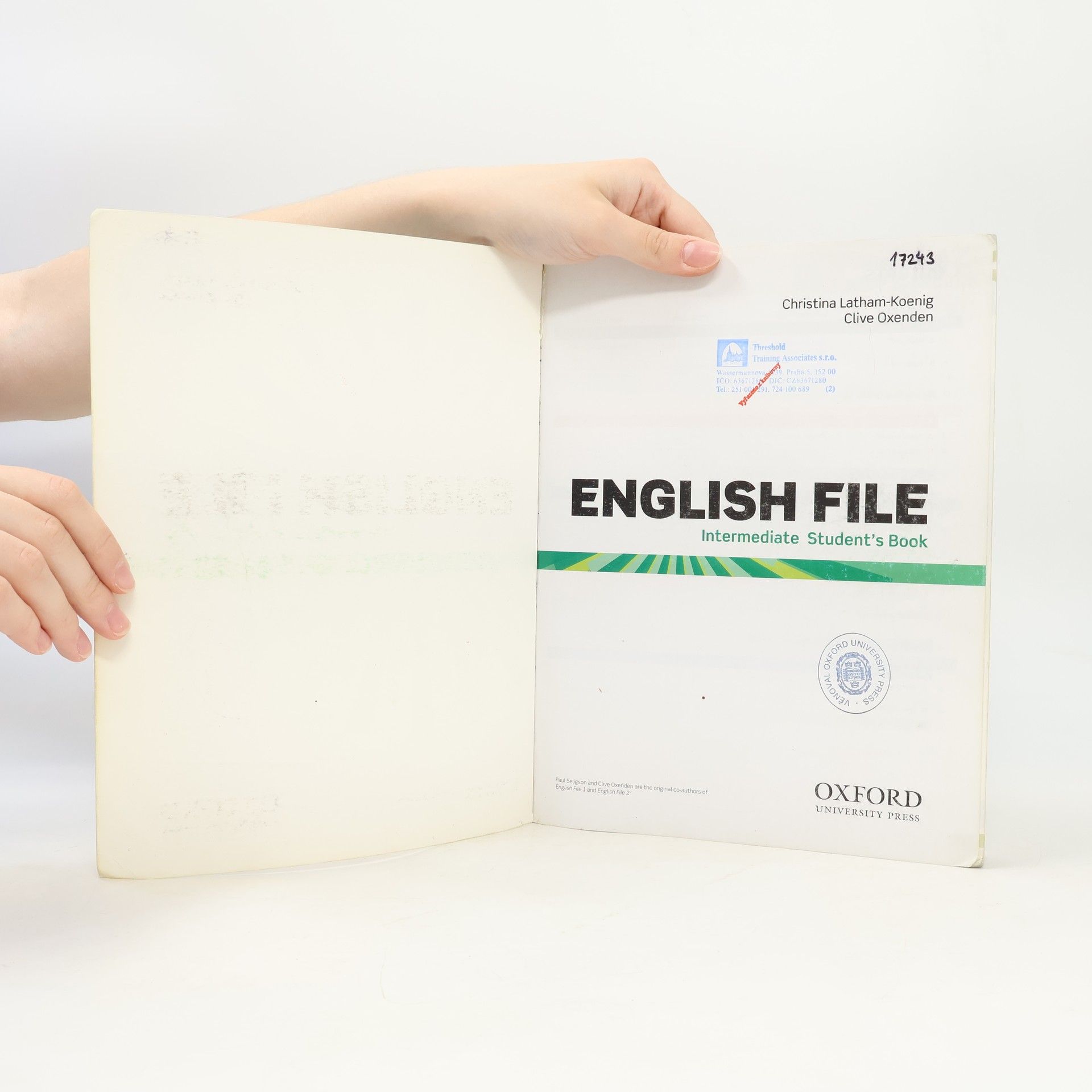 Clive Oxeden English file. Intermediate student's book