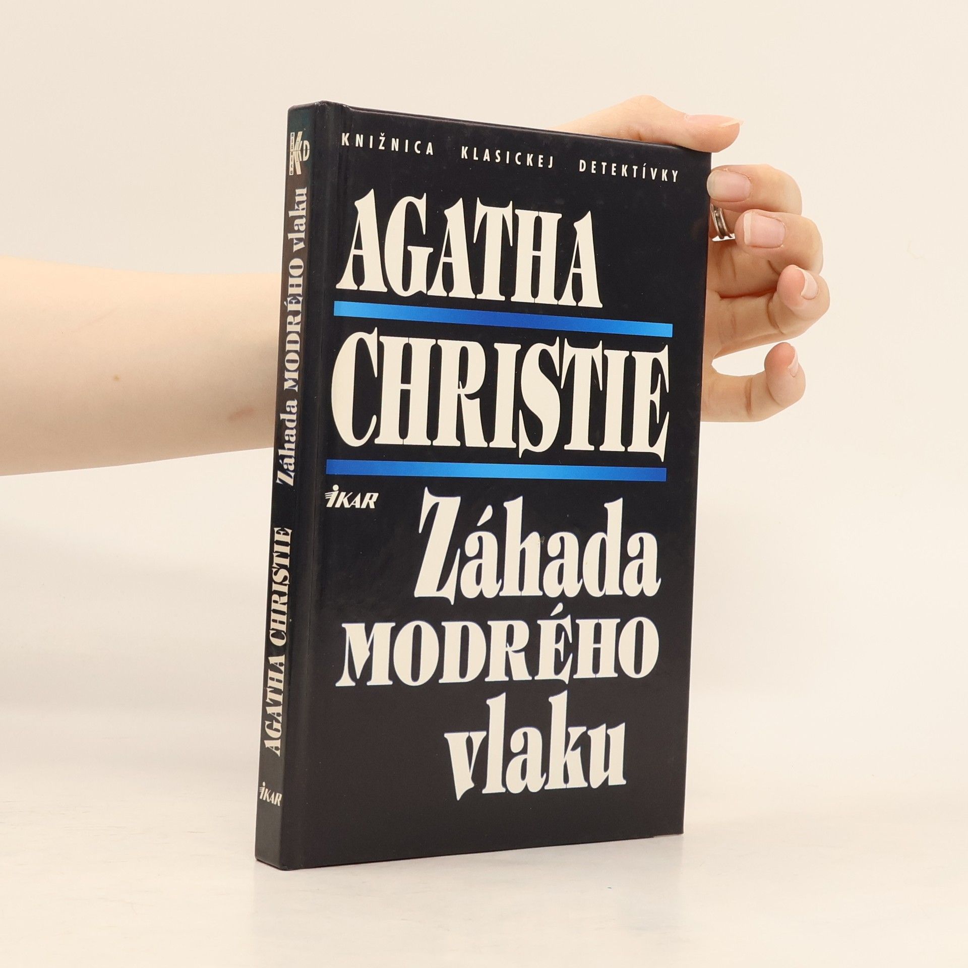 Agatha Christie Záhada Modrého vlaku
