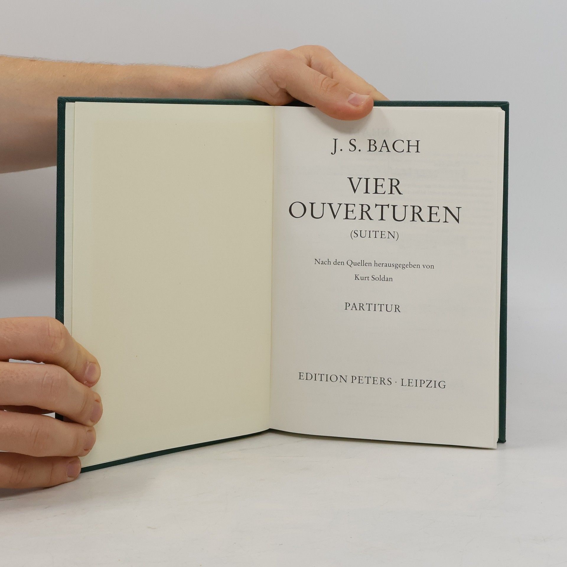 Johann Sebastian Bach Vier Ouverturen (Suiten)
