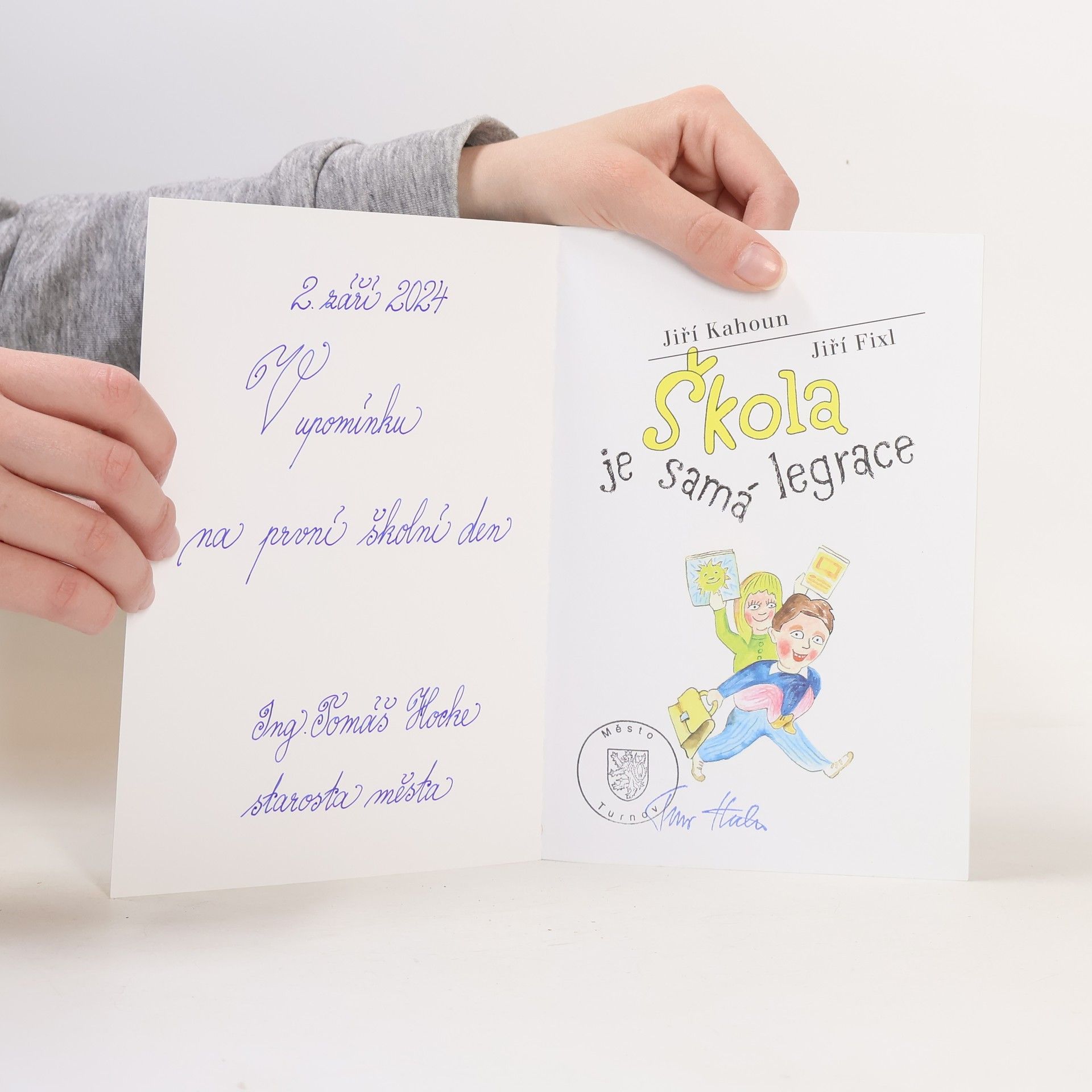 Jiří Kahoun Škola je samá legrace