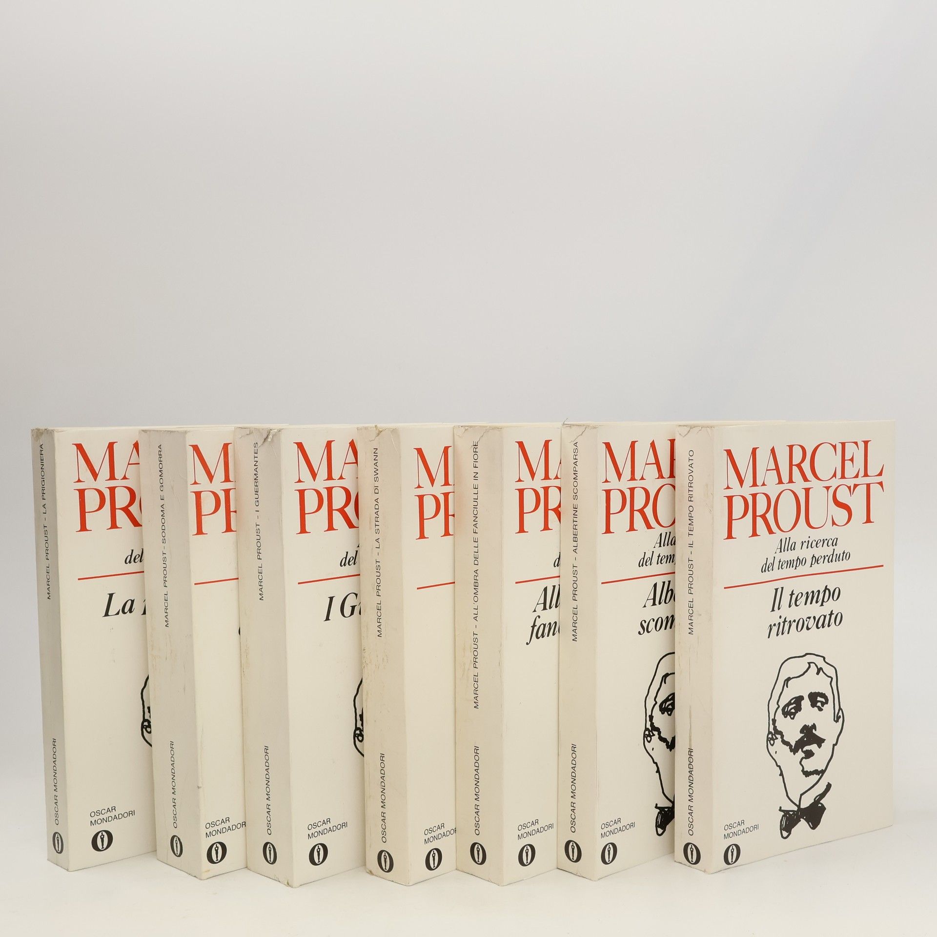 Marcel Proust Alla ricerca del tempo perduto 1-7