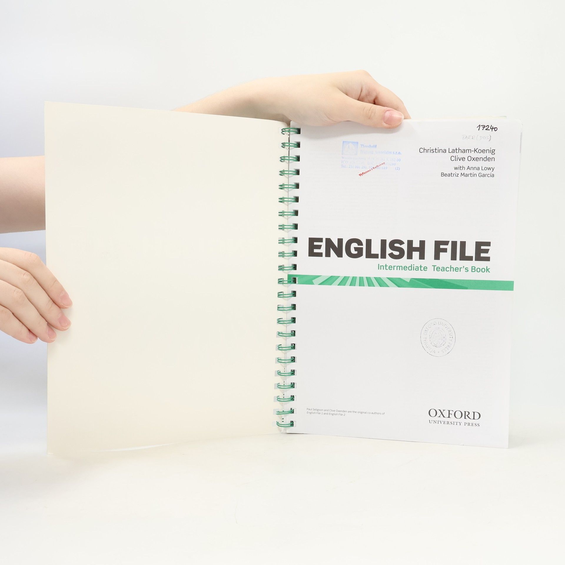Clive Oxeden English file. Intermediate. Teacher's book