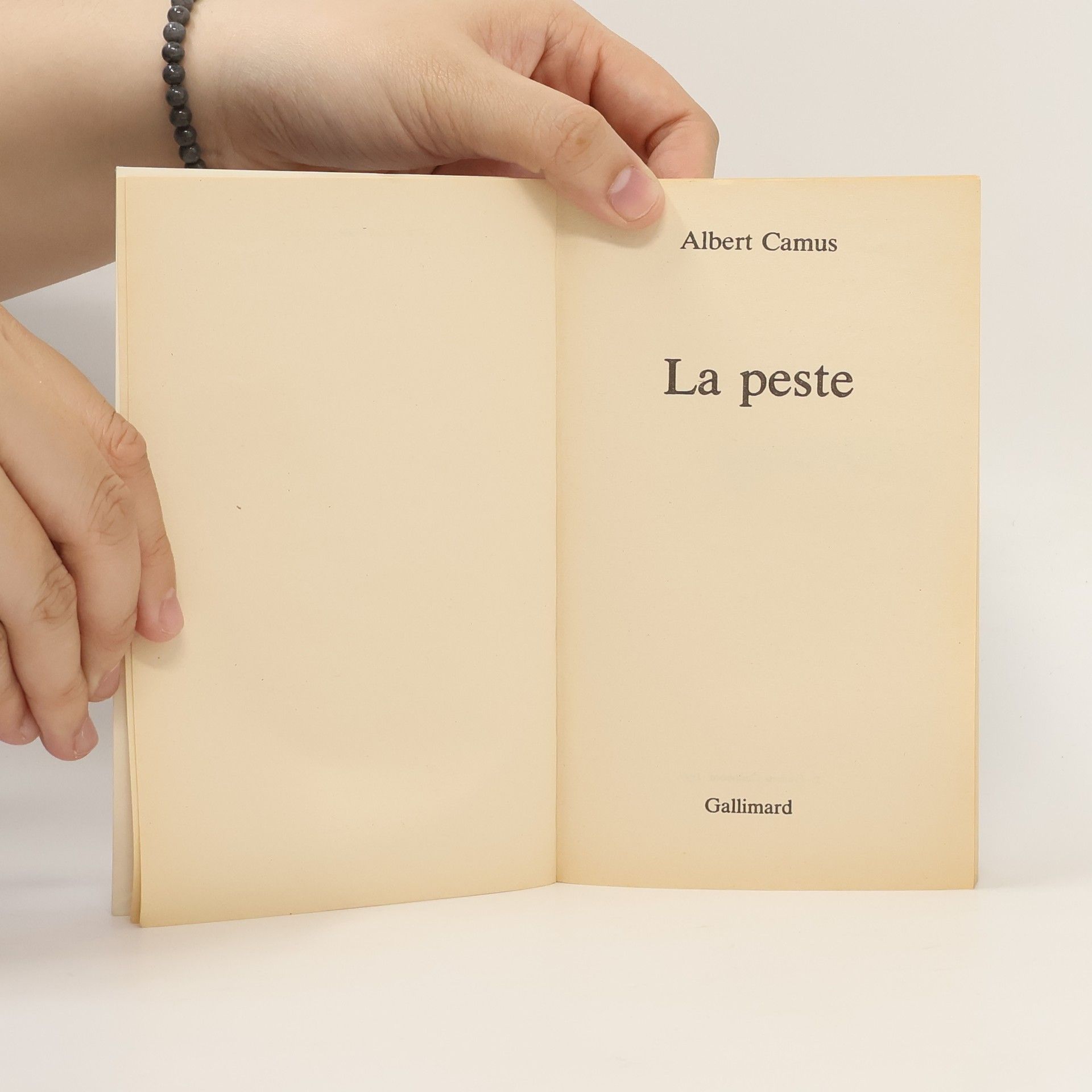 Albert Camus La peste