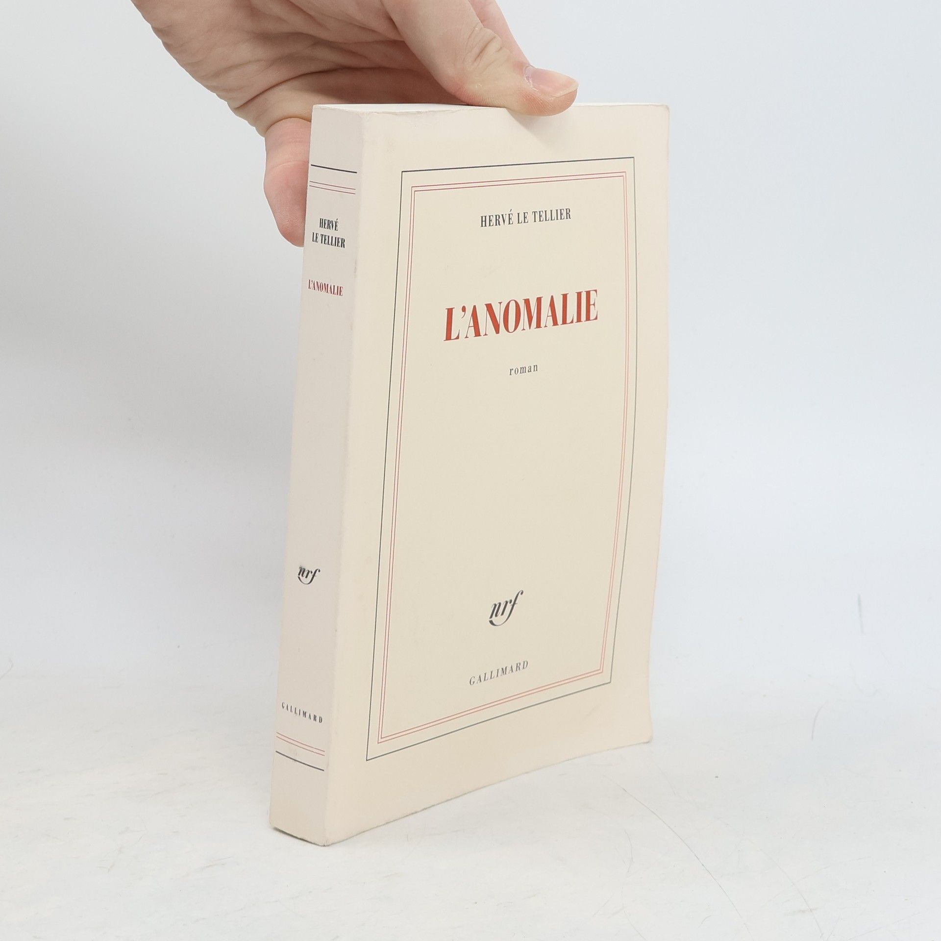 Hervé Le Tellier L'anomalie