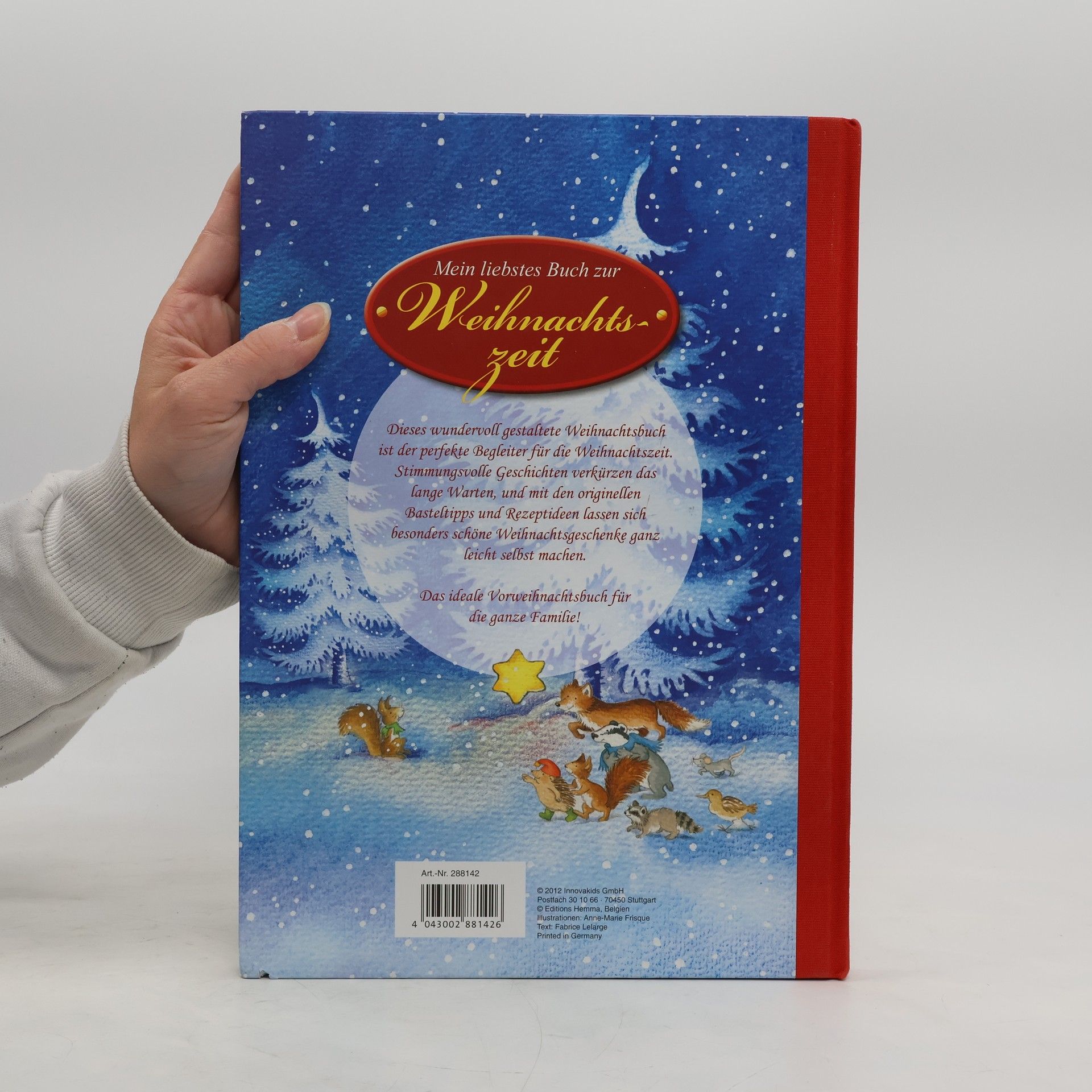 Fabrice Lelarge Mein liebstes Buch zur Weihnachtszeit
