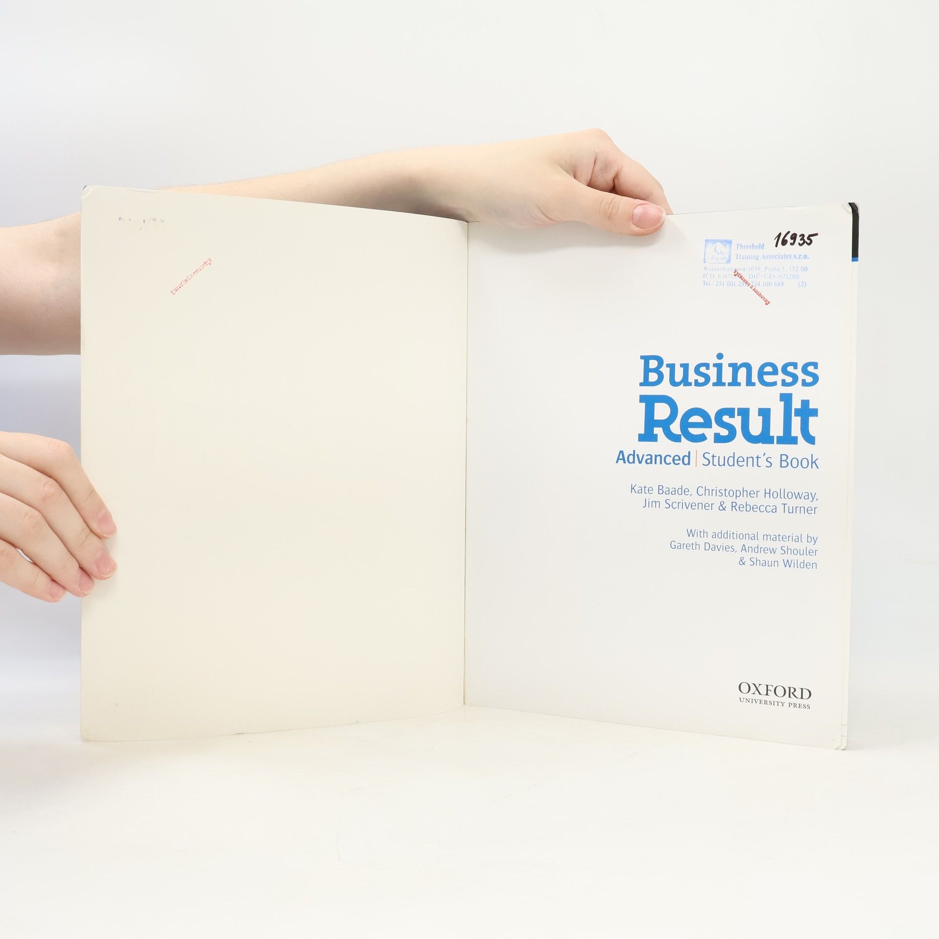 Kate Baade Business result. Advanced, Student's book