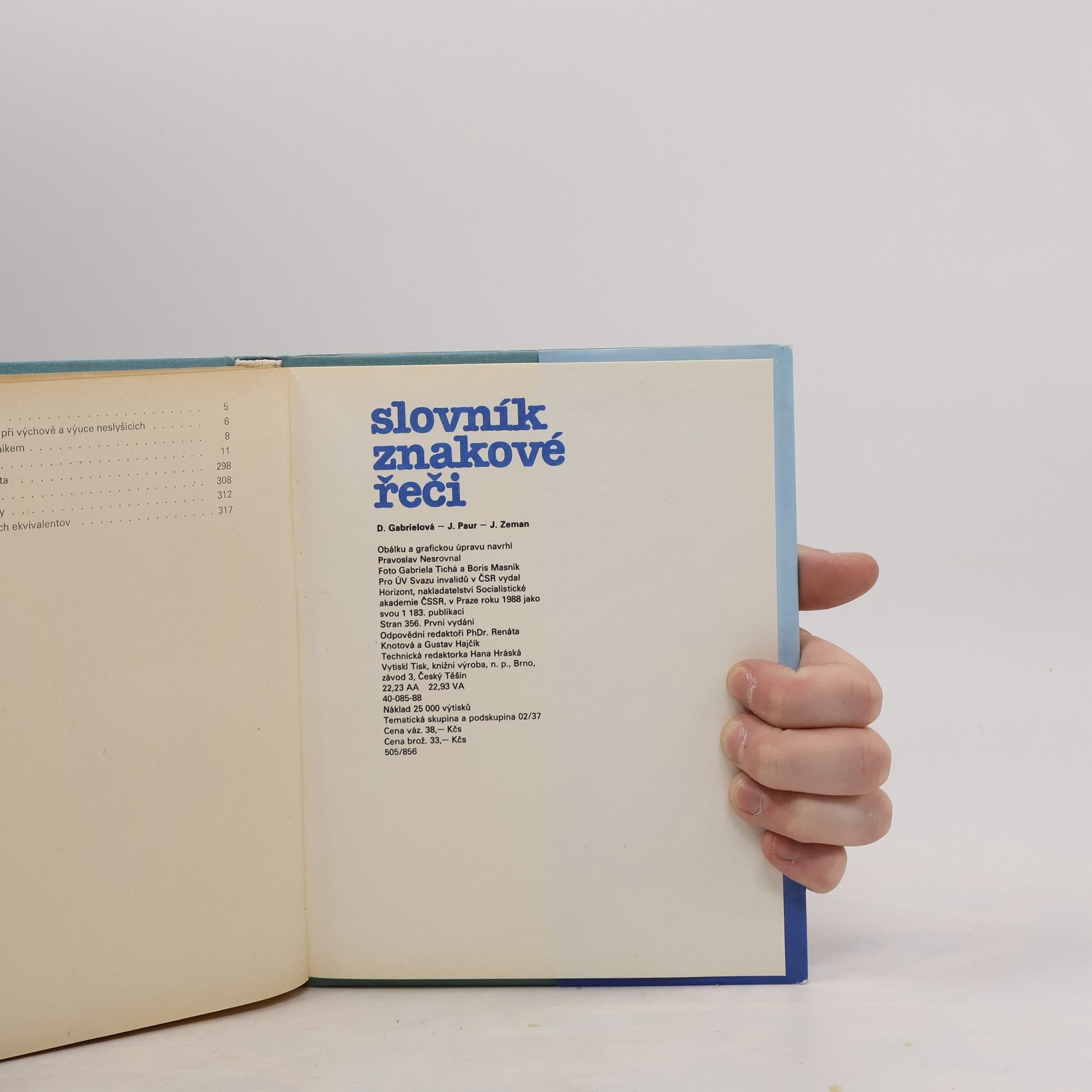 Autorenkollektiv Slovník znakové řeči