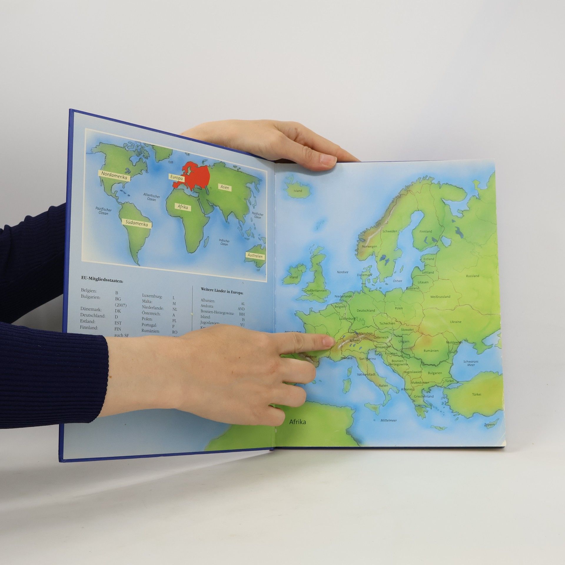 Norbert Golluch Mein großer Atlas zur Europäischen Union