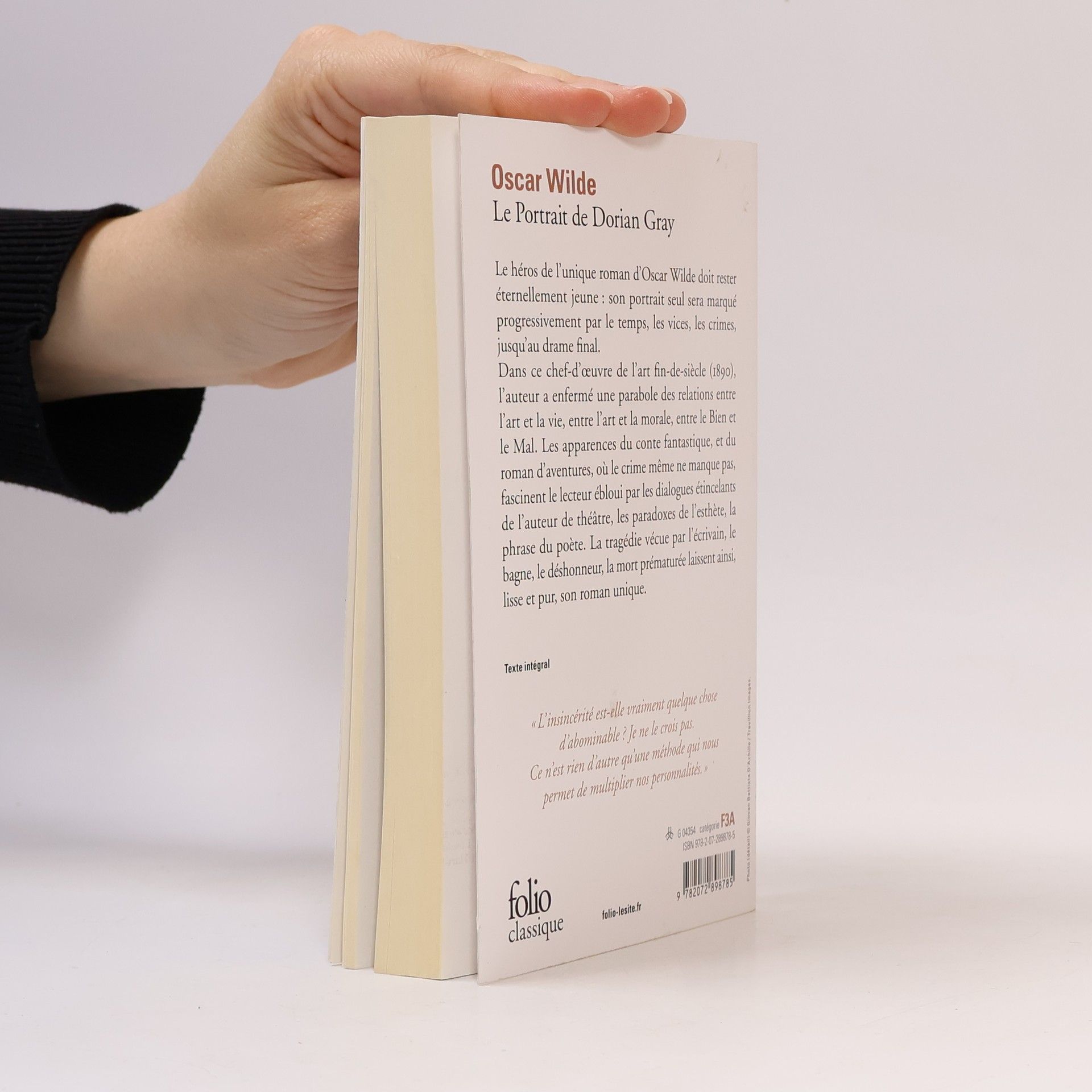 Oscar Wilde folio classique: Le Portrait de Dorian Gray