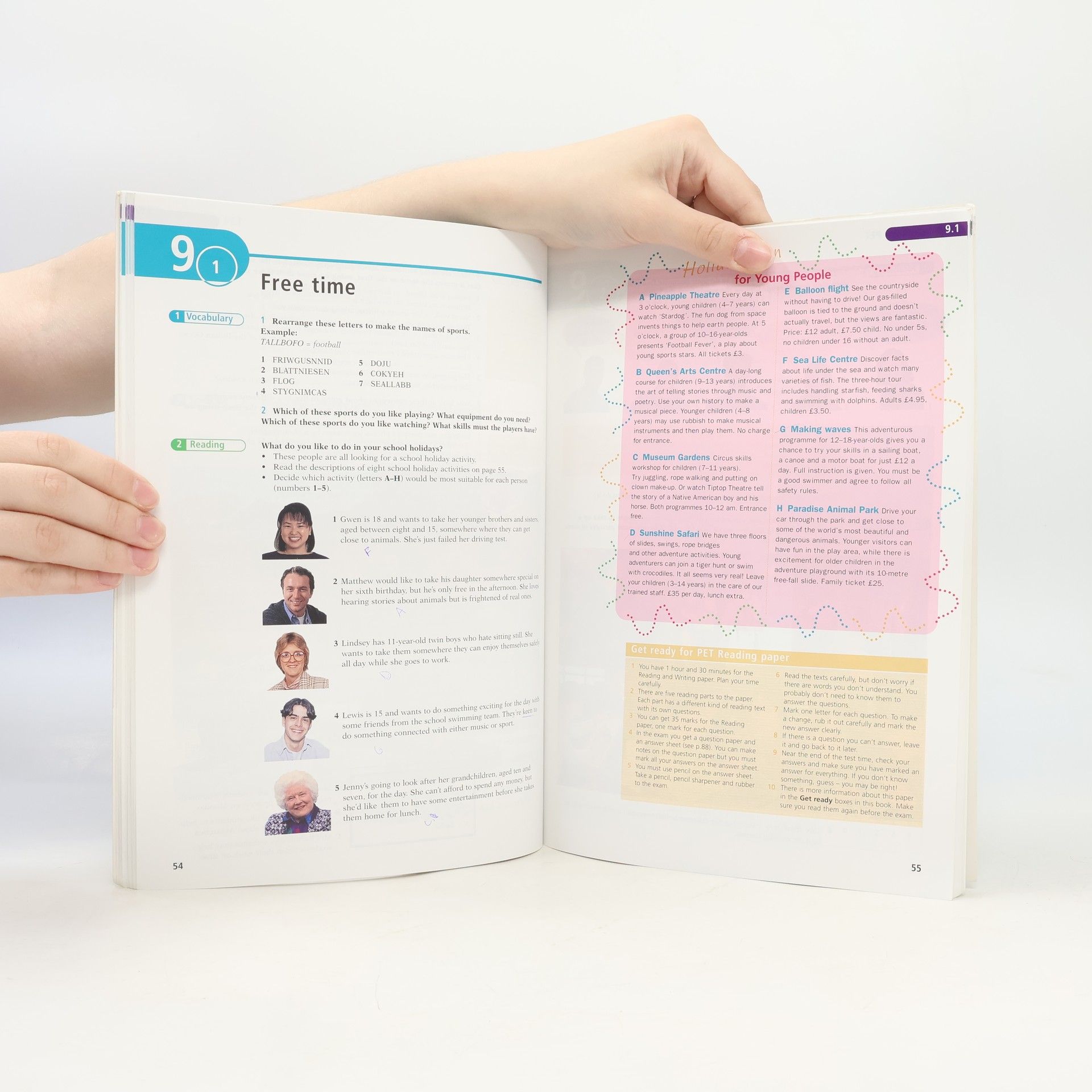 Nick Kenny Ready for PET : coursebook