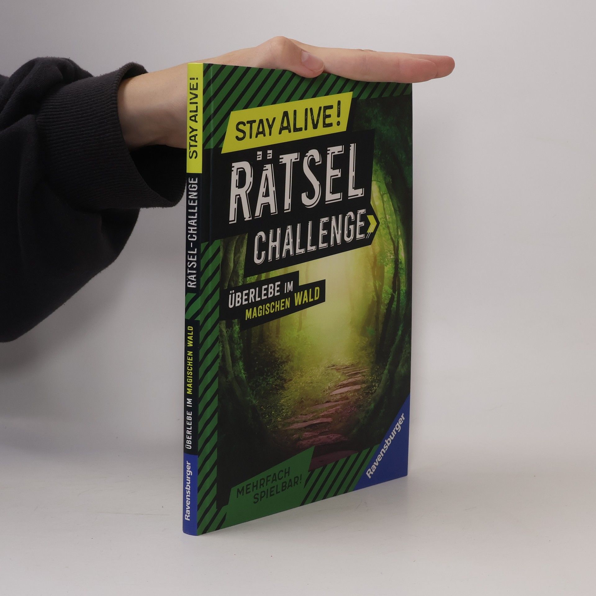 Louis Vettese Ravensburger Stay alive! Rätsel-Challenge - Überlebe im magischen Wald - Rätselbuch für Gaming-Fans ab 8 Jahren