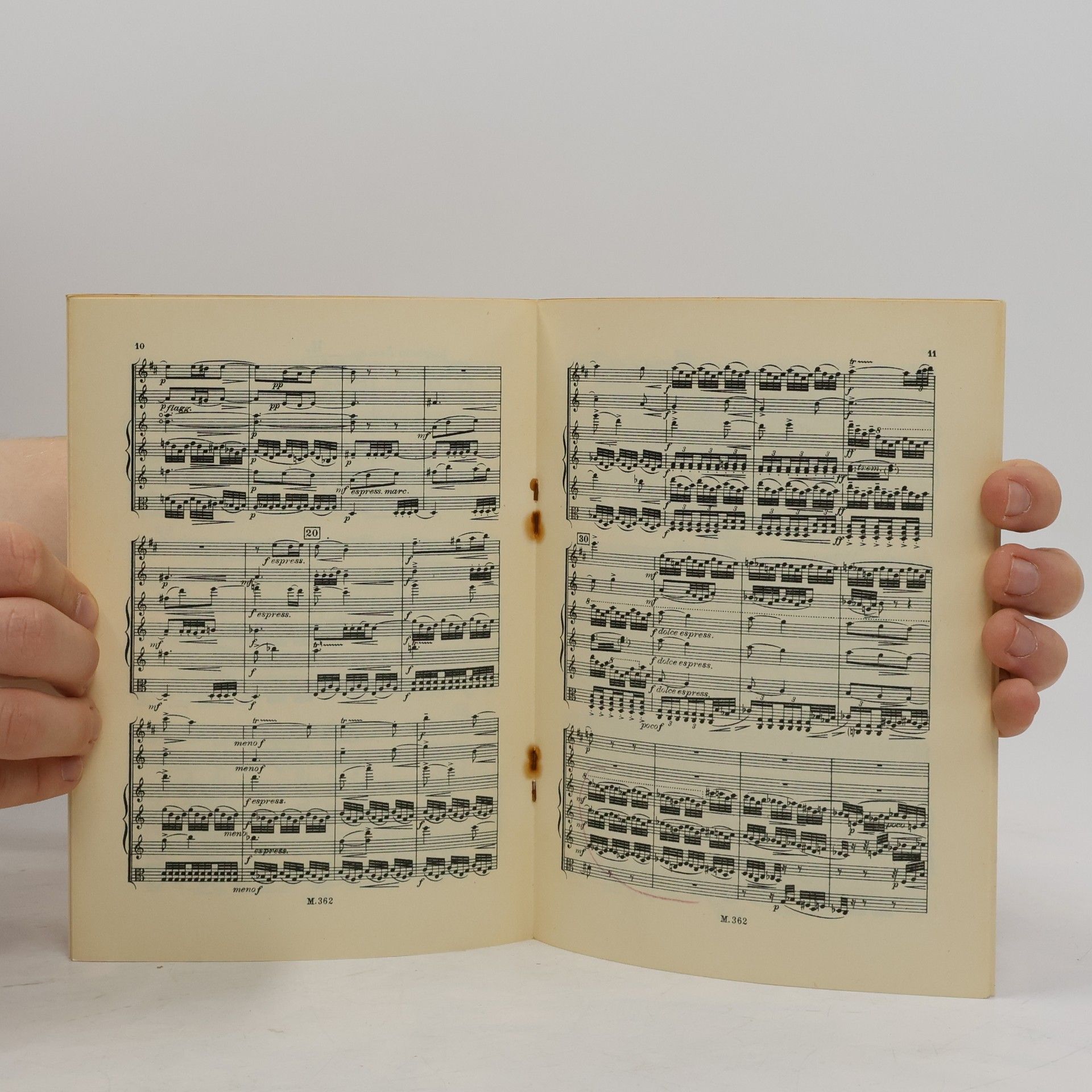 Bohuslav Martinů Serenáda I. Partitura