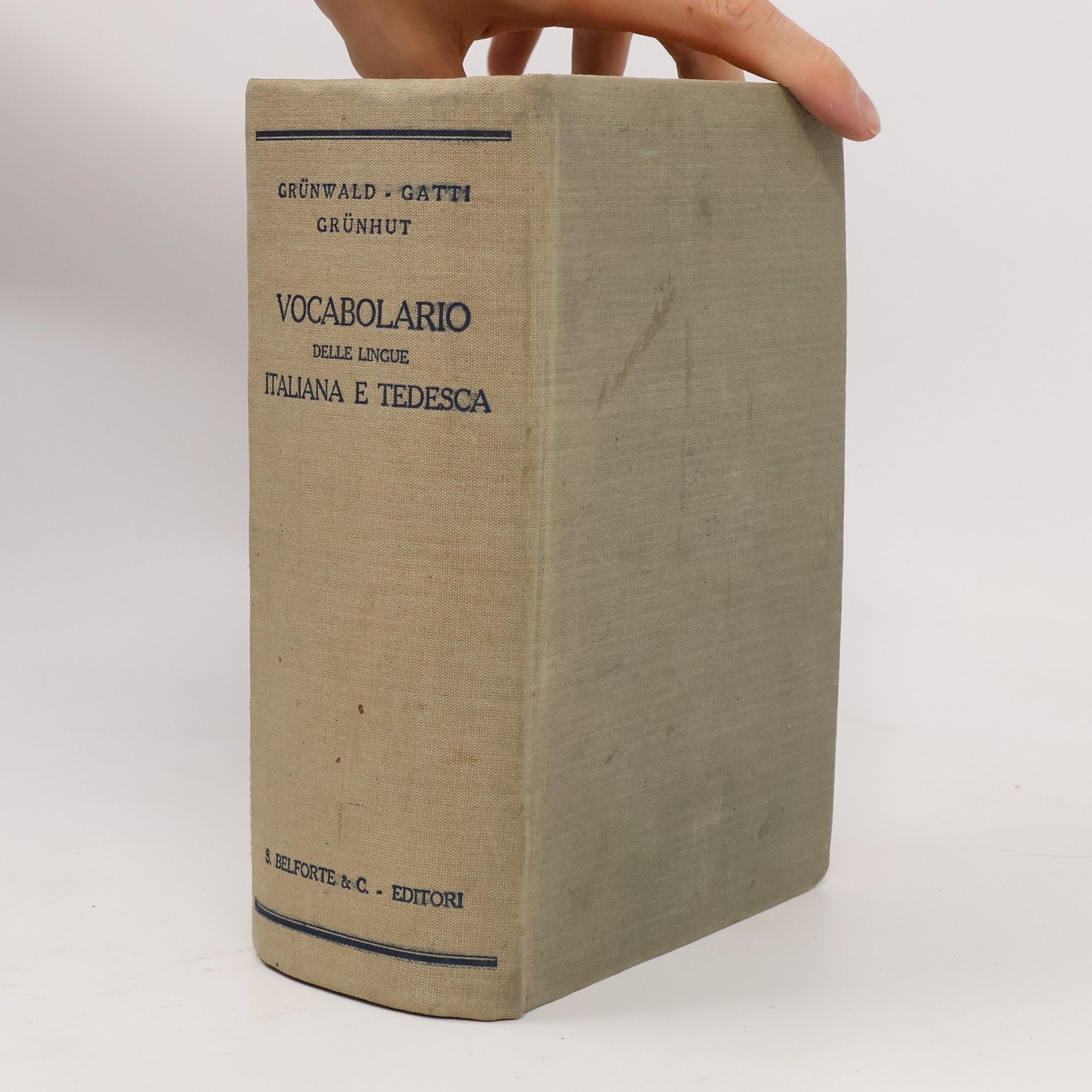 Autores varios Vocabolario delle lingue italiana e tedesca