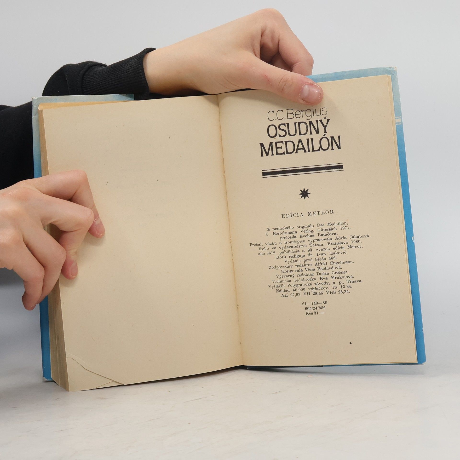 C. C. Bergius Osudný medailón