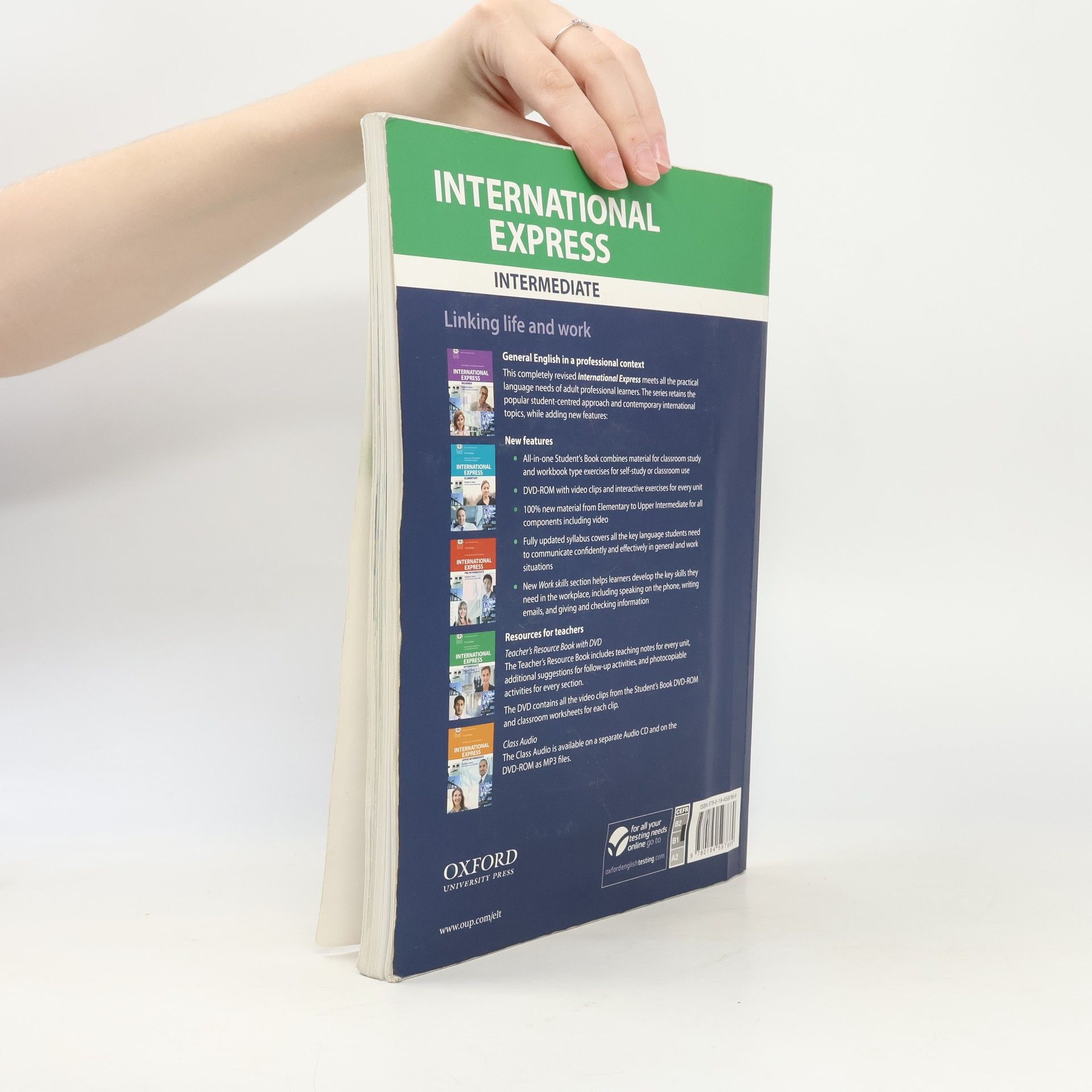 Keith Harding International express : intermediate. Student's book : with DVD-ROM