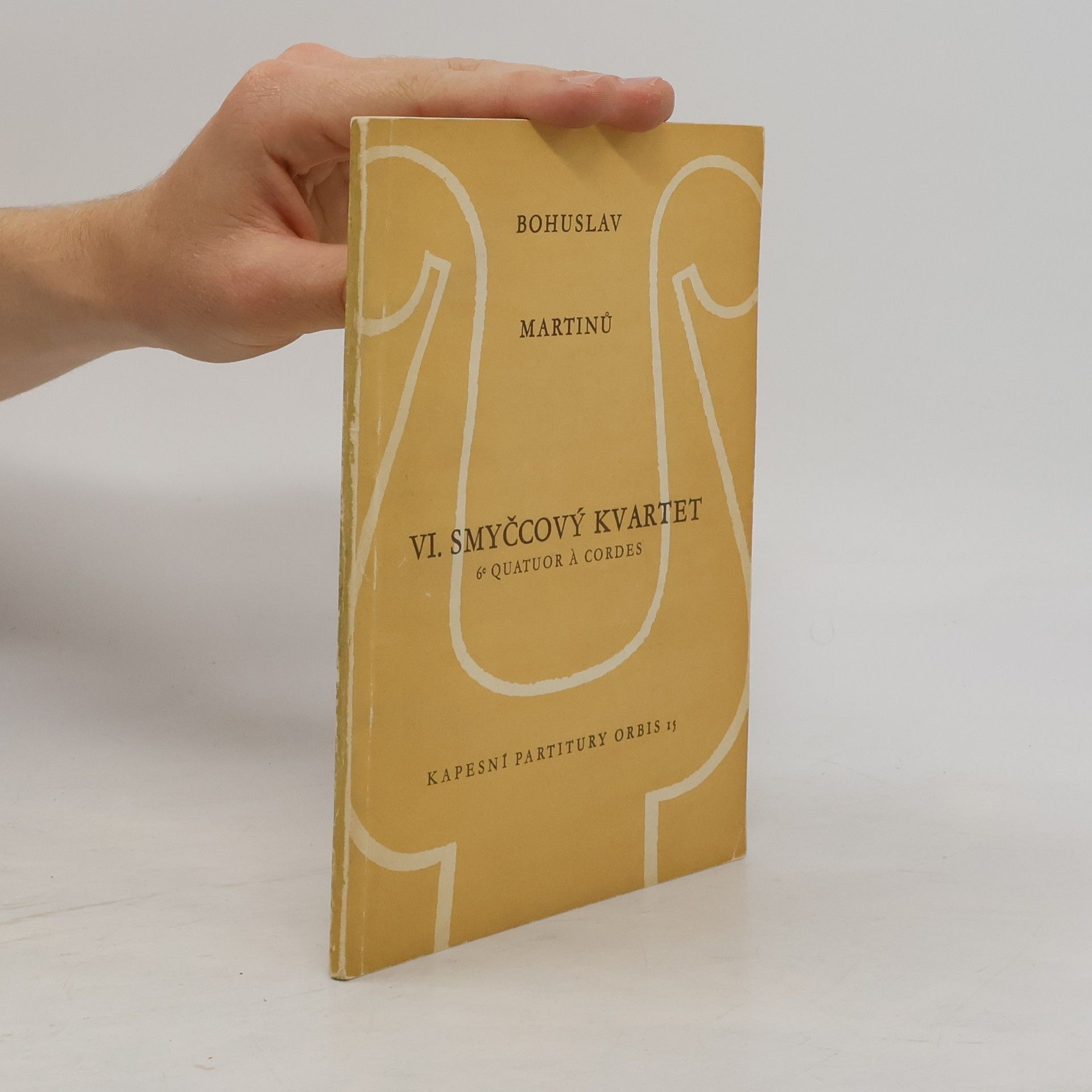 Bohuslav Martinů  Smyčcový kvartet, Partitura