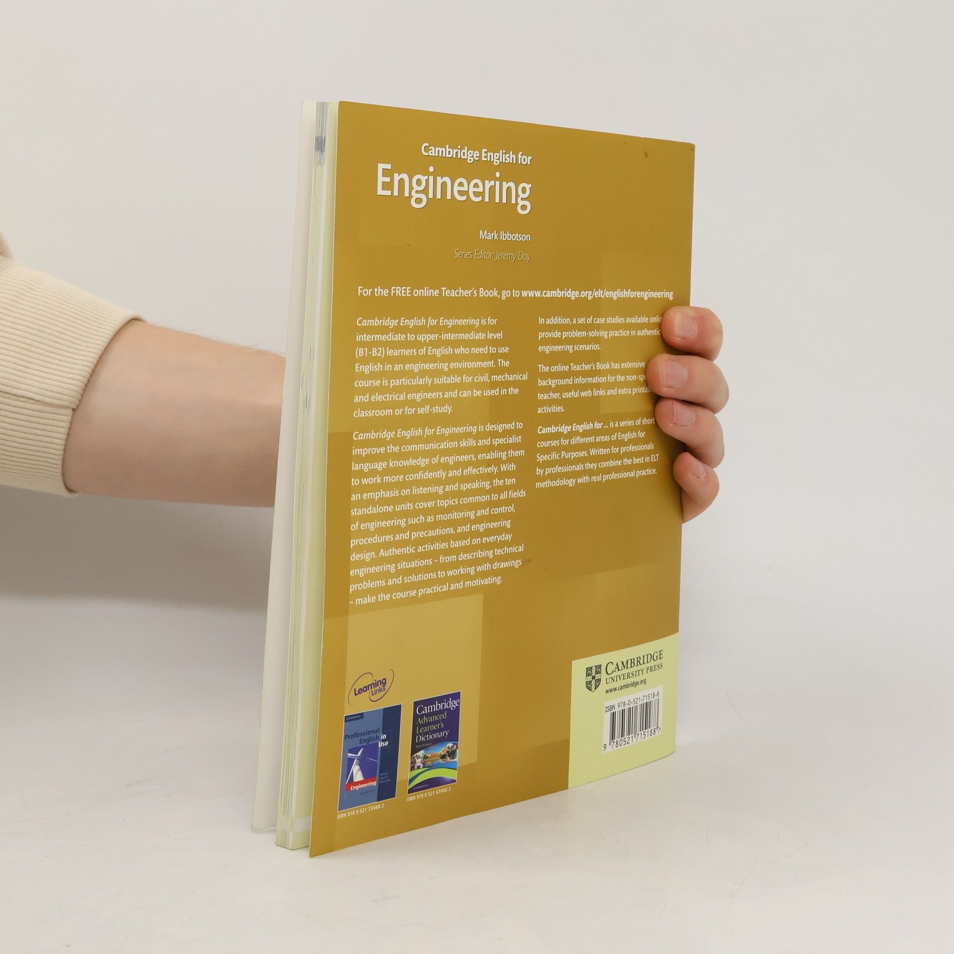 Mark Ibbotson Cambridge English for engineering