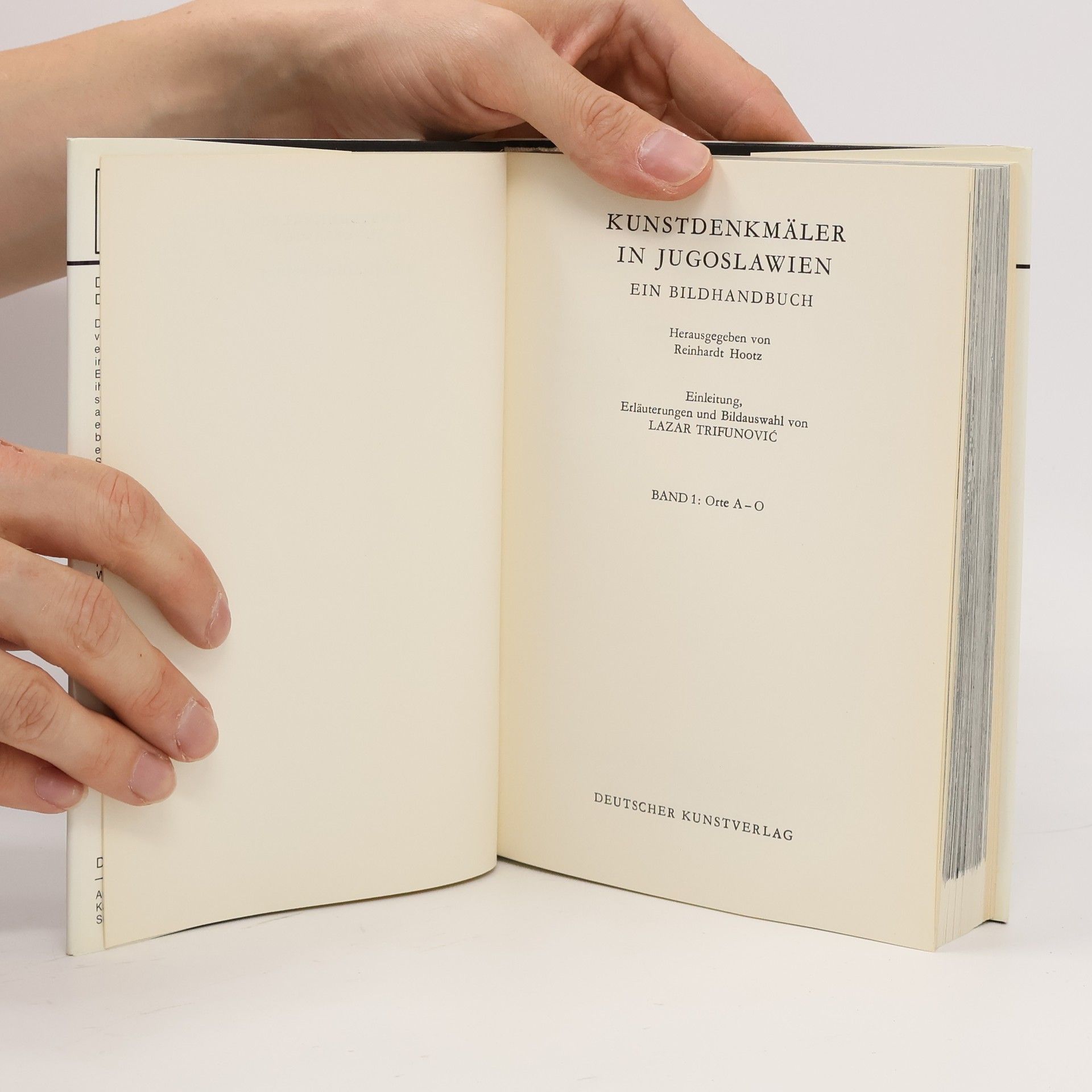 Autorenkollektiv Bildhandbuch der Kunstdenkmäler I-II