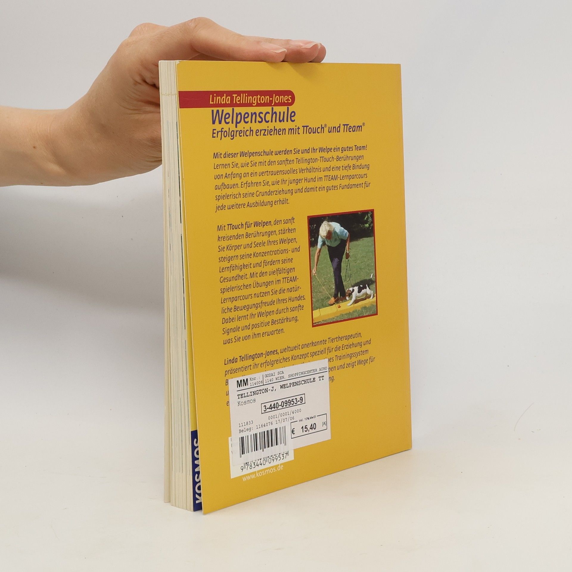 Linda Jones Welpenschule mit Linda Tellington-Jones