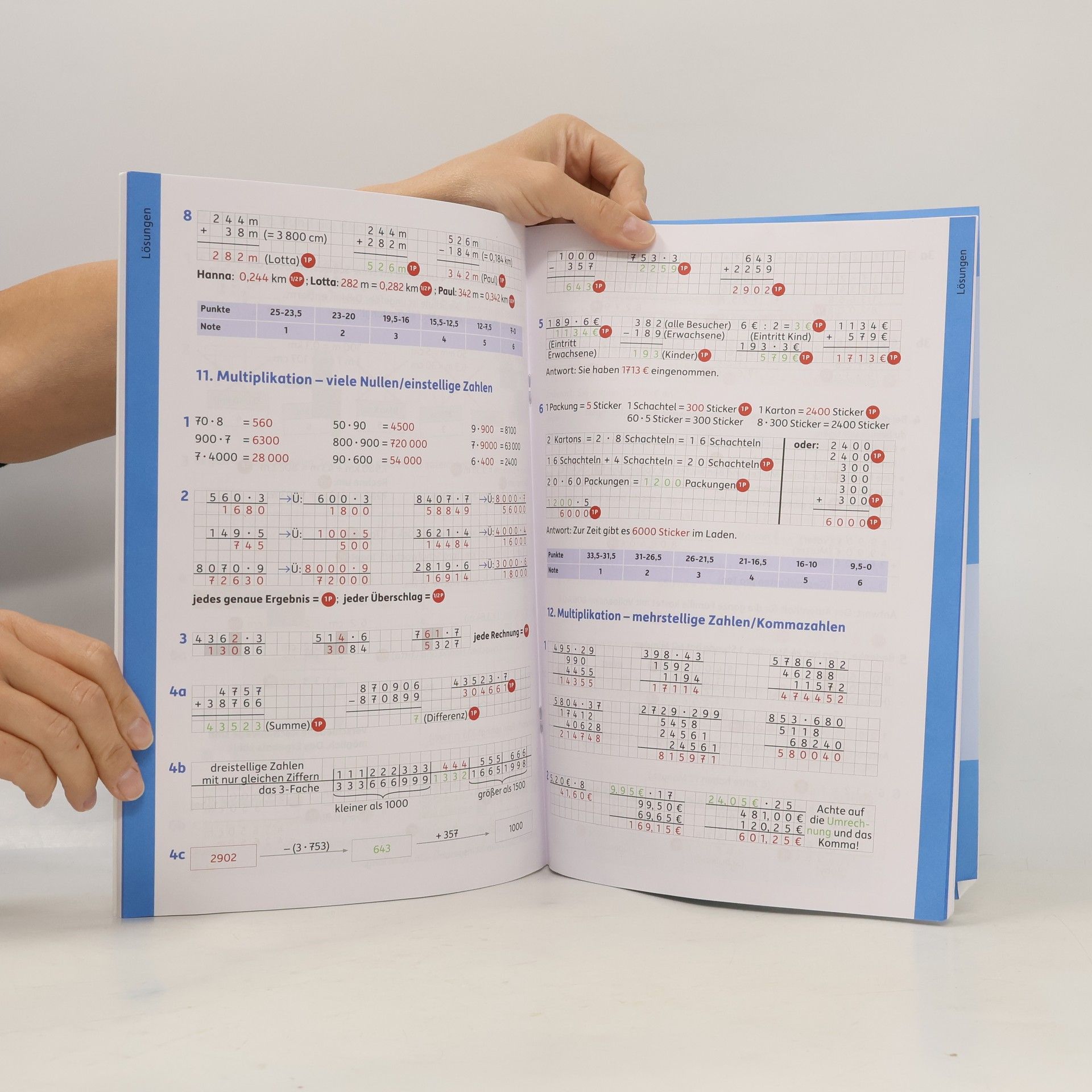 Agnes Spiecker Tests in Mathe - Lernzielkontrollen 4. Klasse