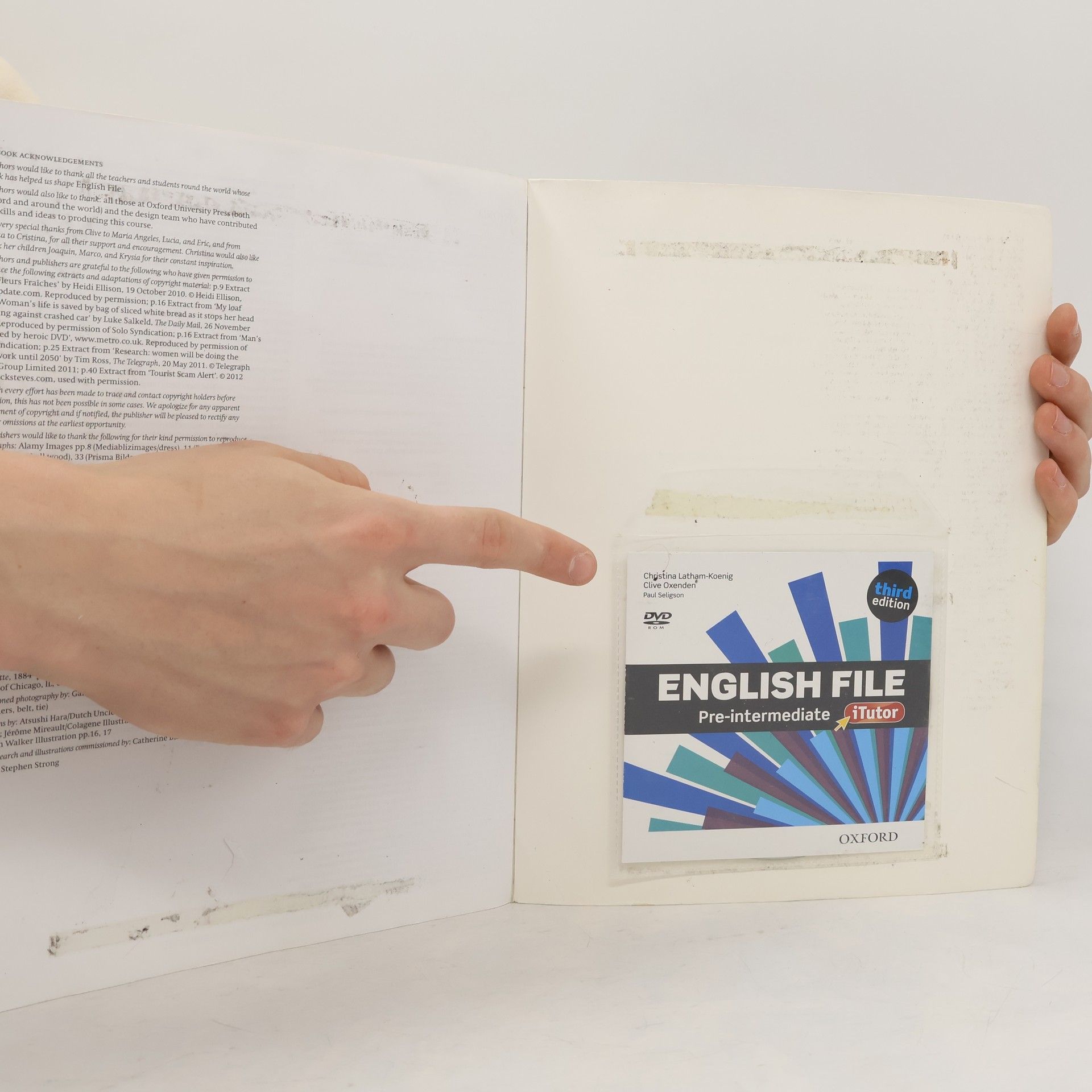 Christina Latham-Koenig English file. Pre-intermediate Multipack A. Student's book A. Workbook A.