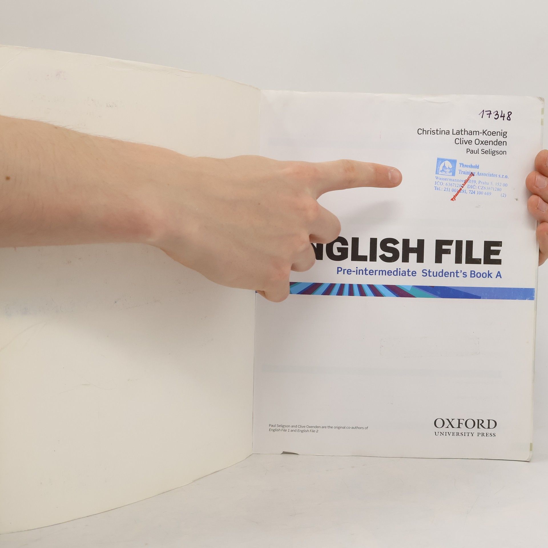 Christina Latham-Koenig English file. Pre-intermediate Multipack A. Student's book A. Workbook A.