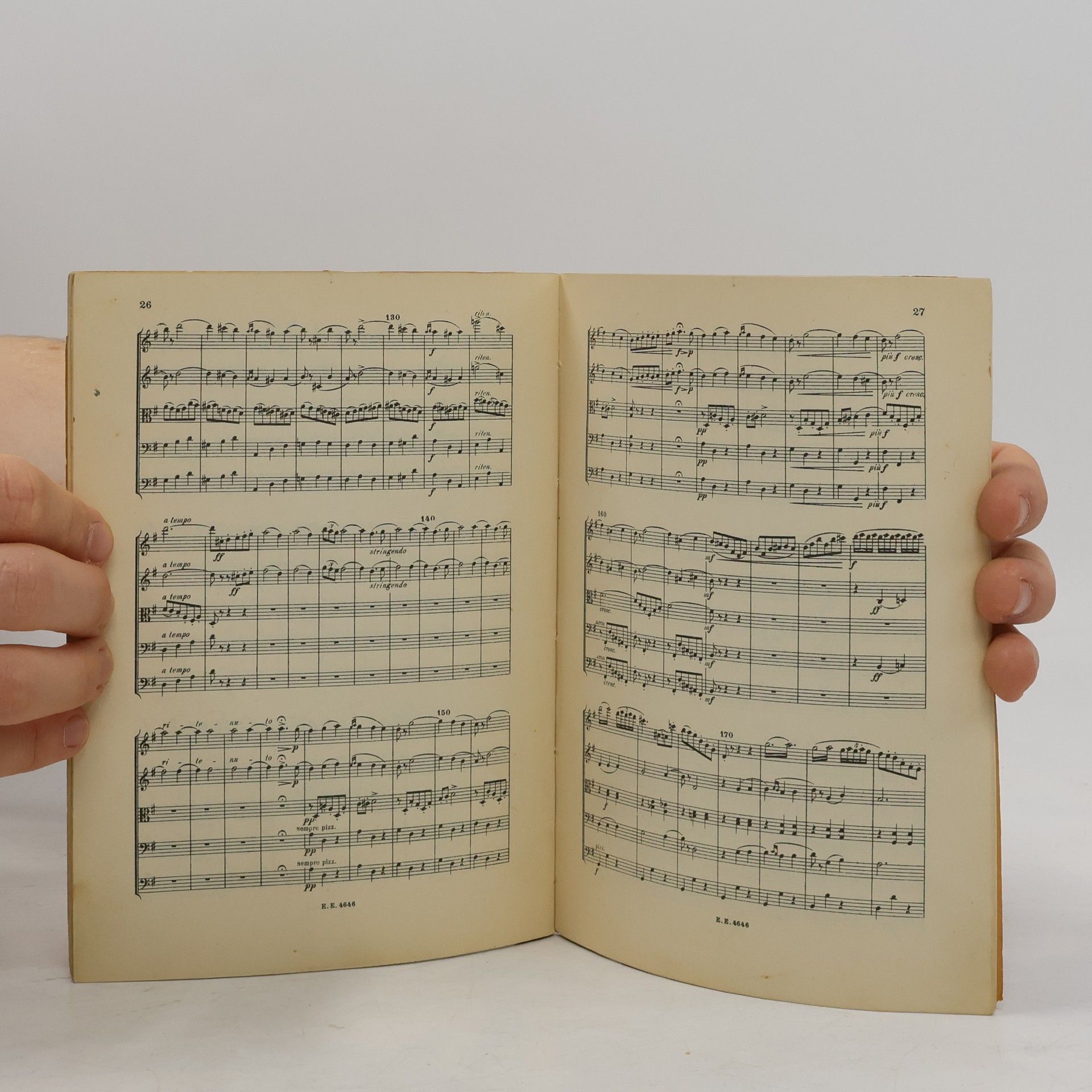 Petr Iljič Čajkovskij Tchaikowsky Op. 48. Serenade für Streichorchester Cdur - Ut majeur - Cmajor