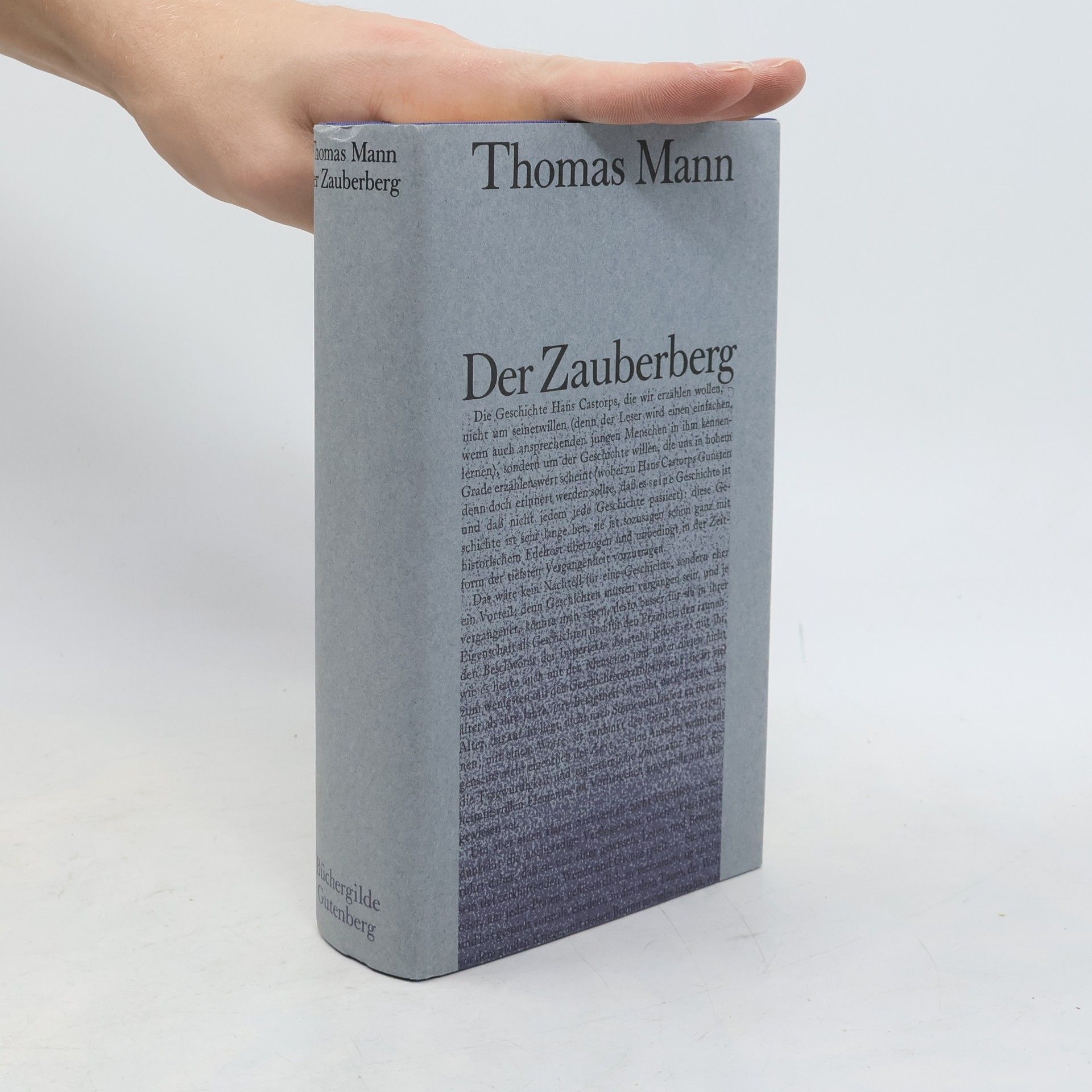 Thomas Mann Der Zauberberg