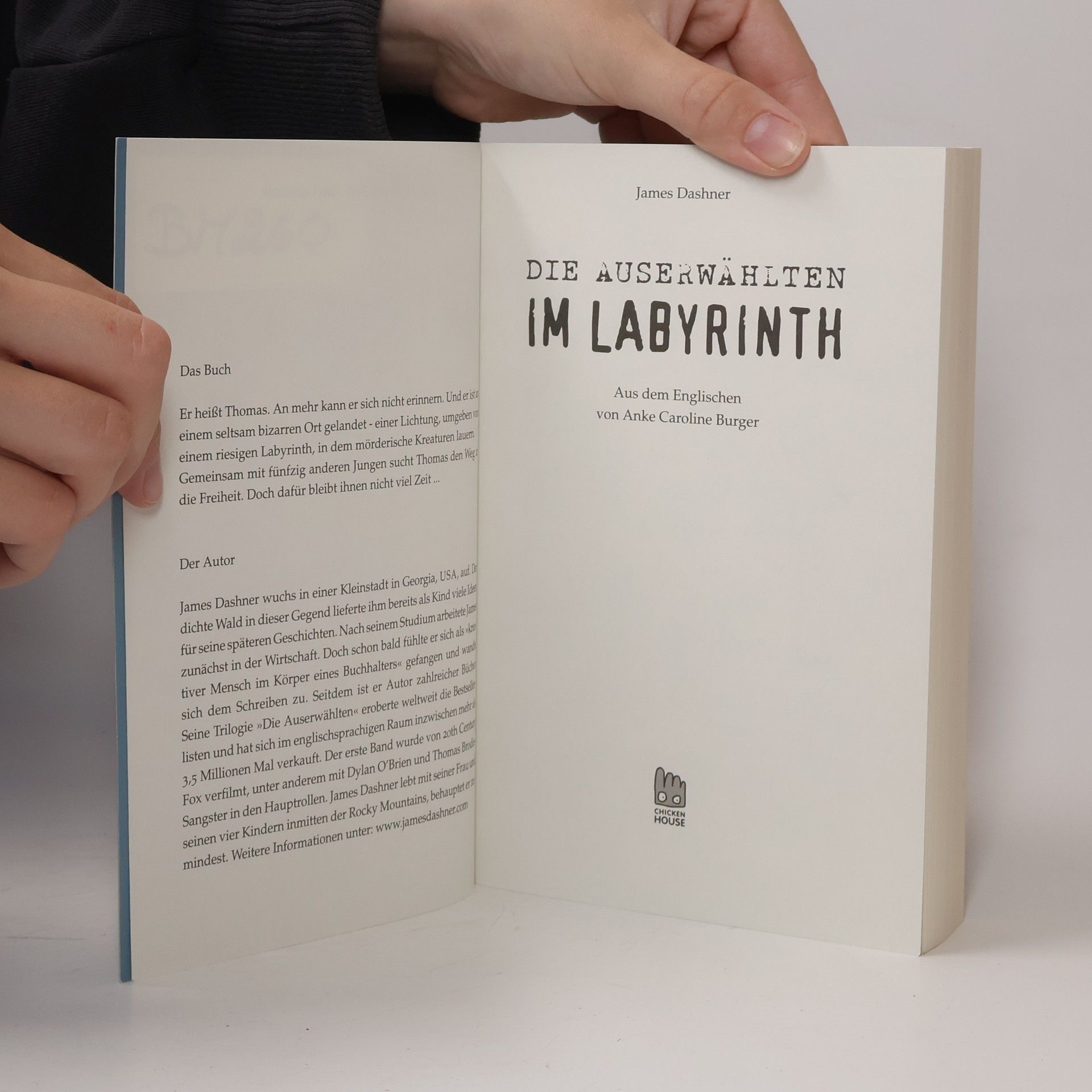 James Dashner Maze Runner. Die Auserwählten 1-3