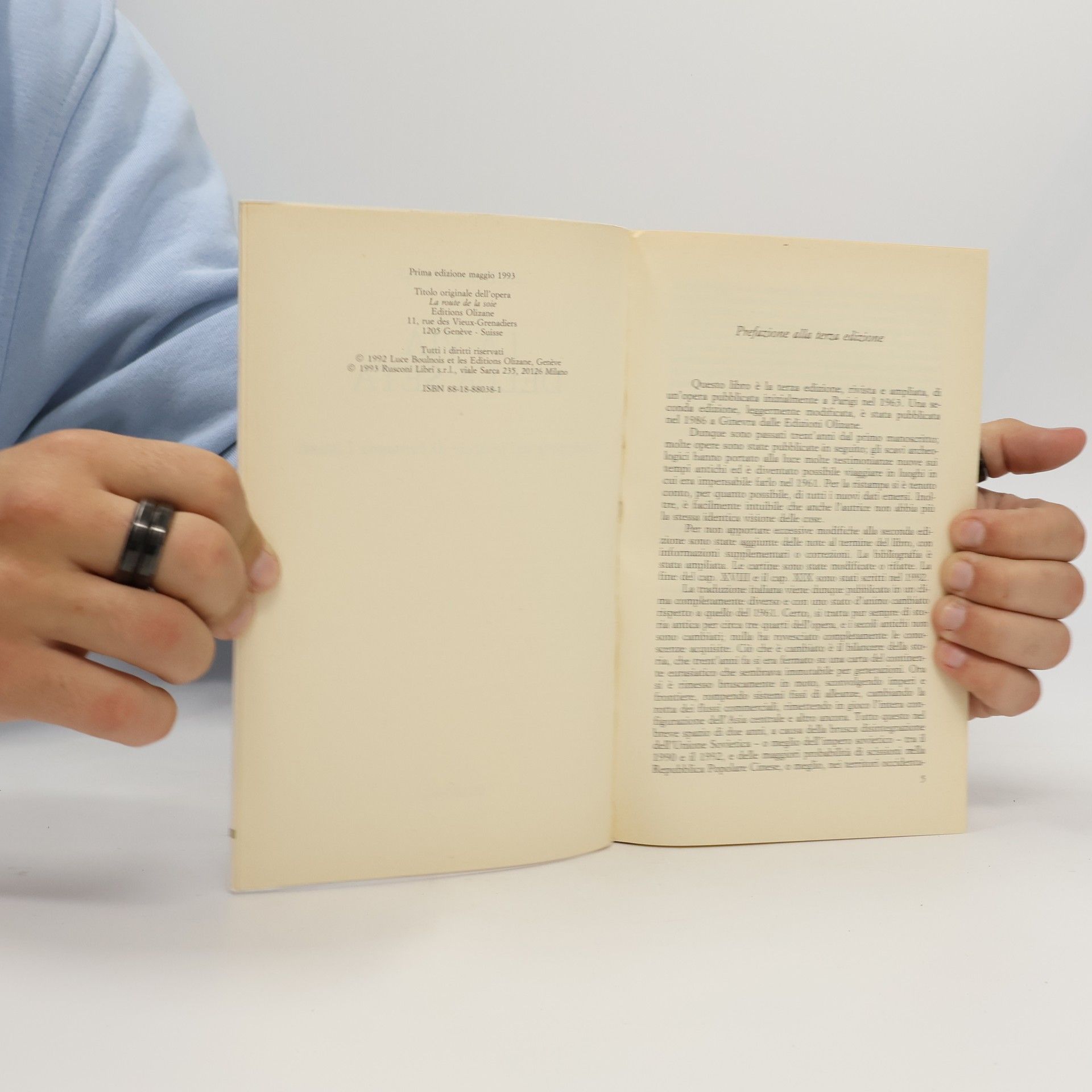 Luce Boulnois La via della seta