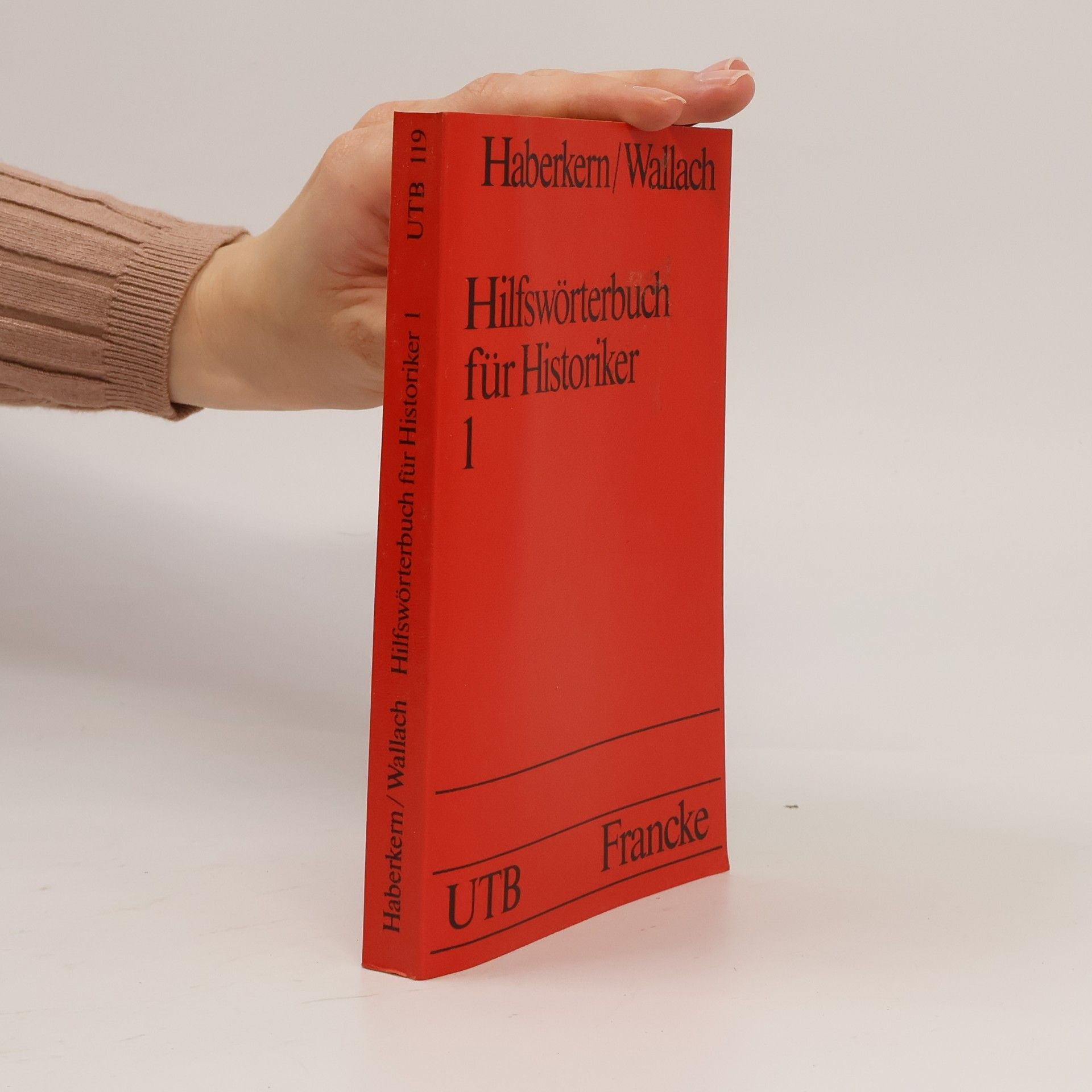 Wallach Hilfswörterbuch für Historiker