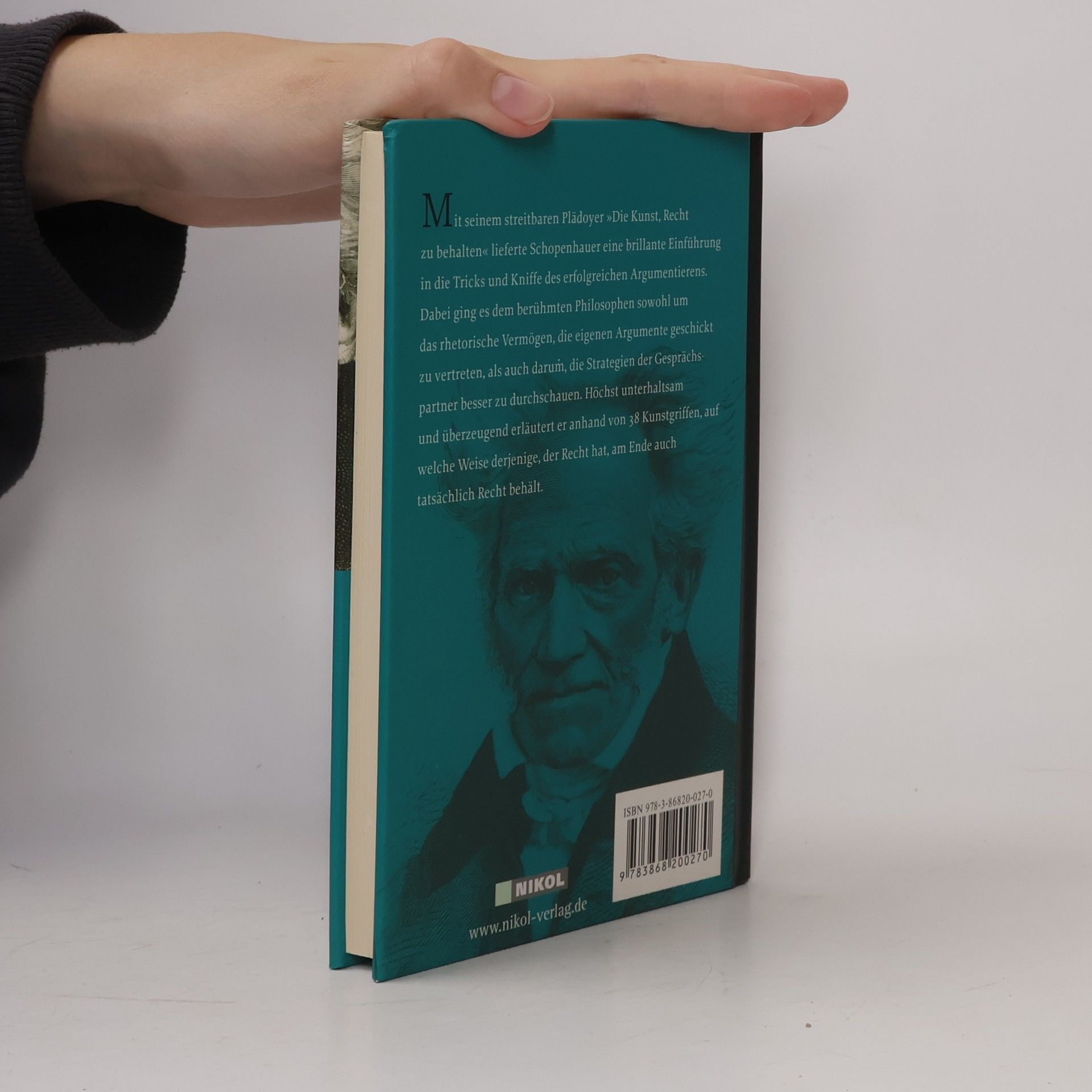 Arthur Schopenhauer Die Kunst, Recht zu behalten