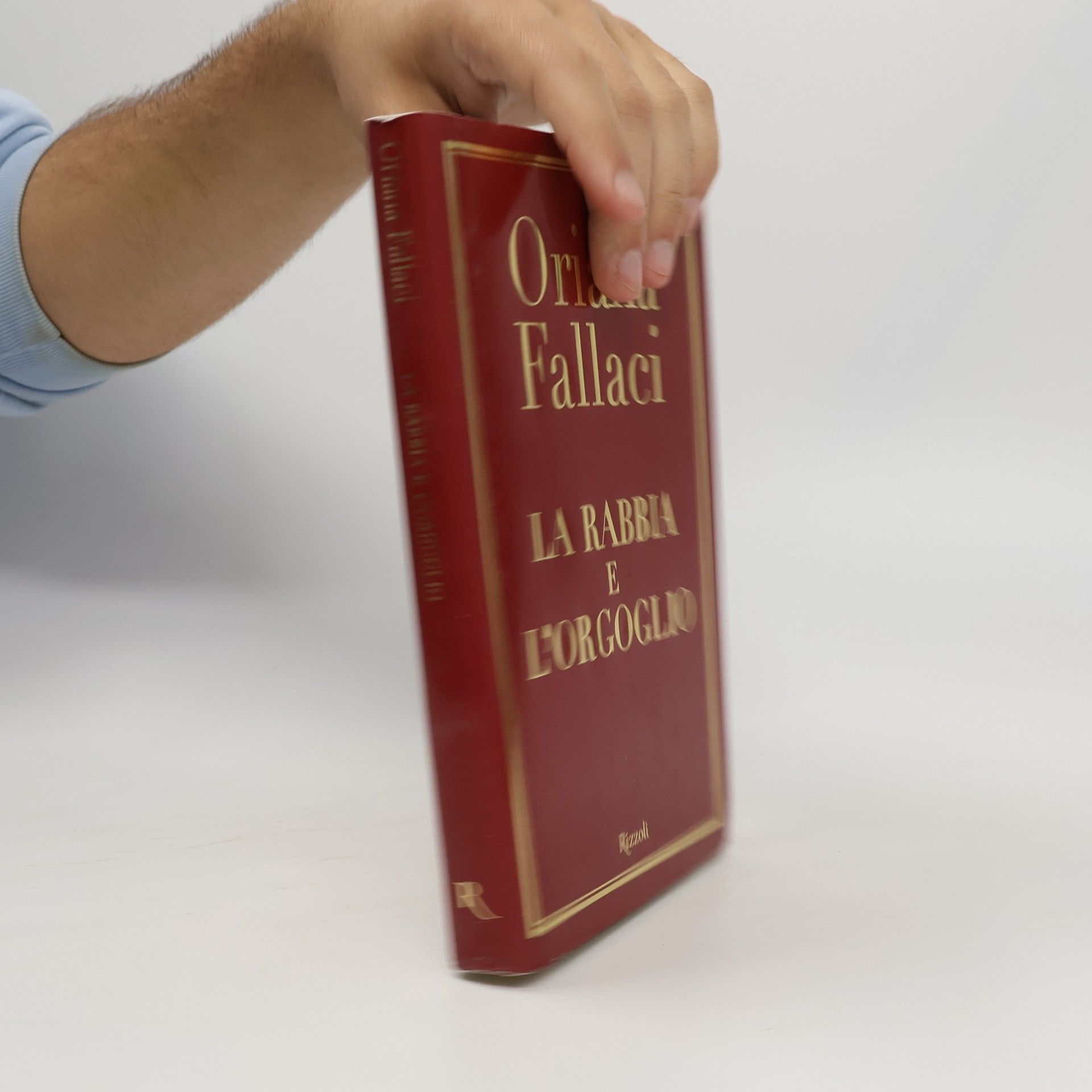Oriana Fallaci La rabbia e l'orgoglio