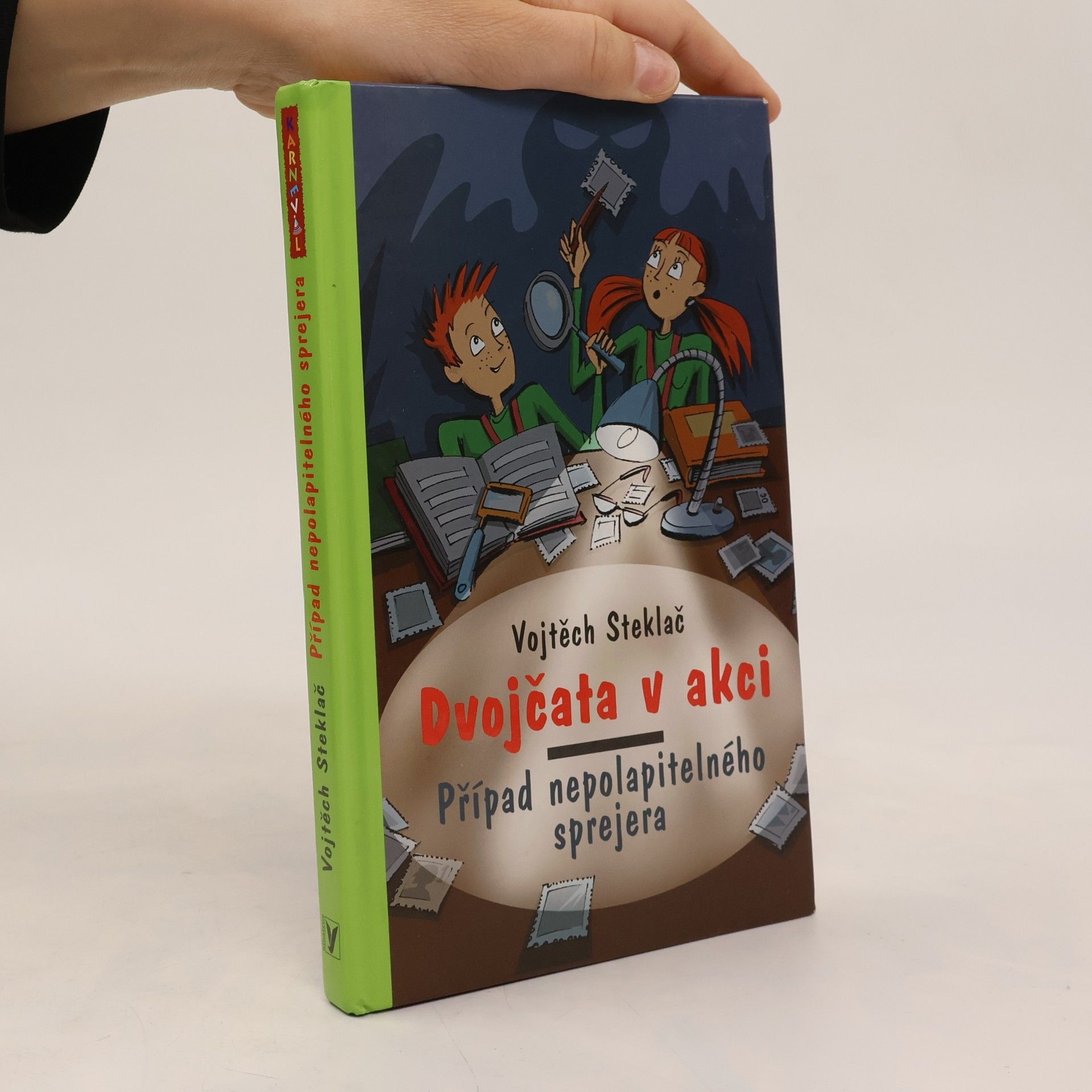 Vojtěch Steklač Dvojčata v akci. Případ nepolapitelného sprejera