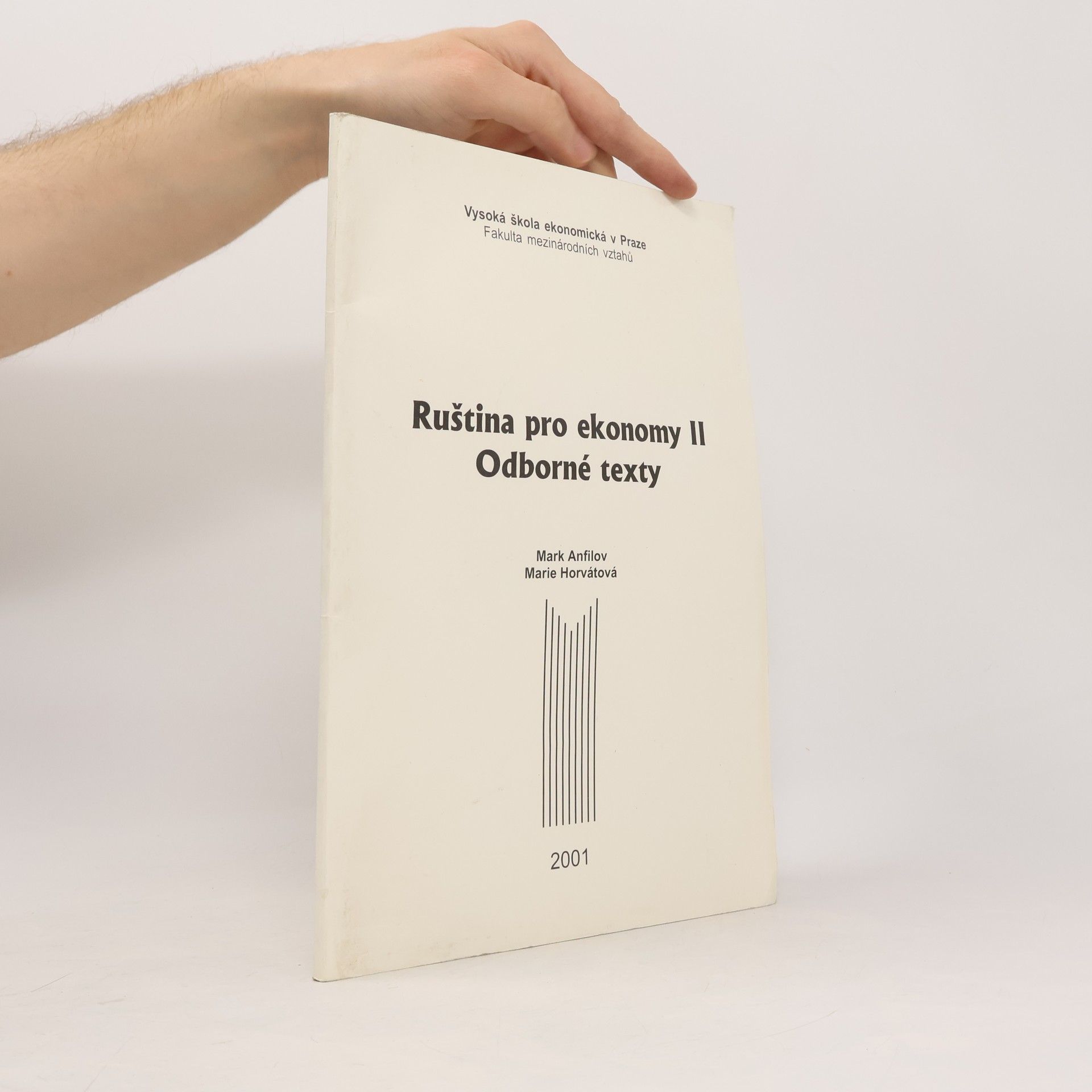 Mark Anfilov Ruština pro ekonomy II : odborné texty
