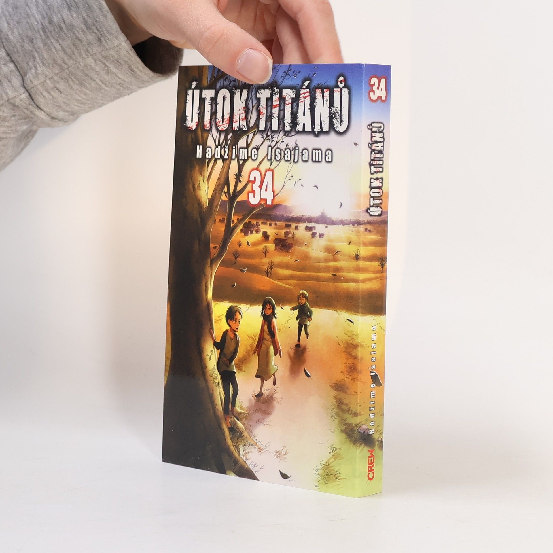 Hajime Isayama Útok titánů. 34