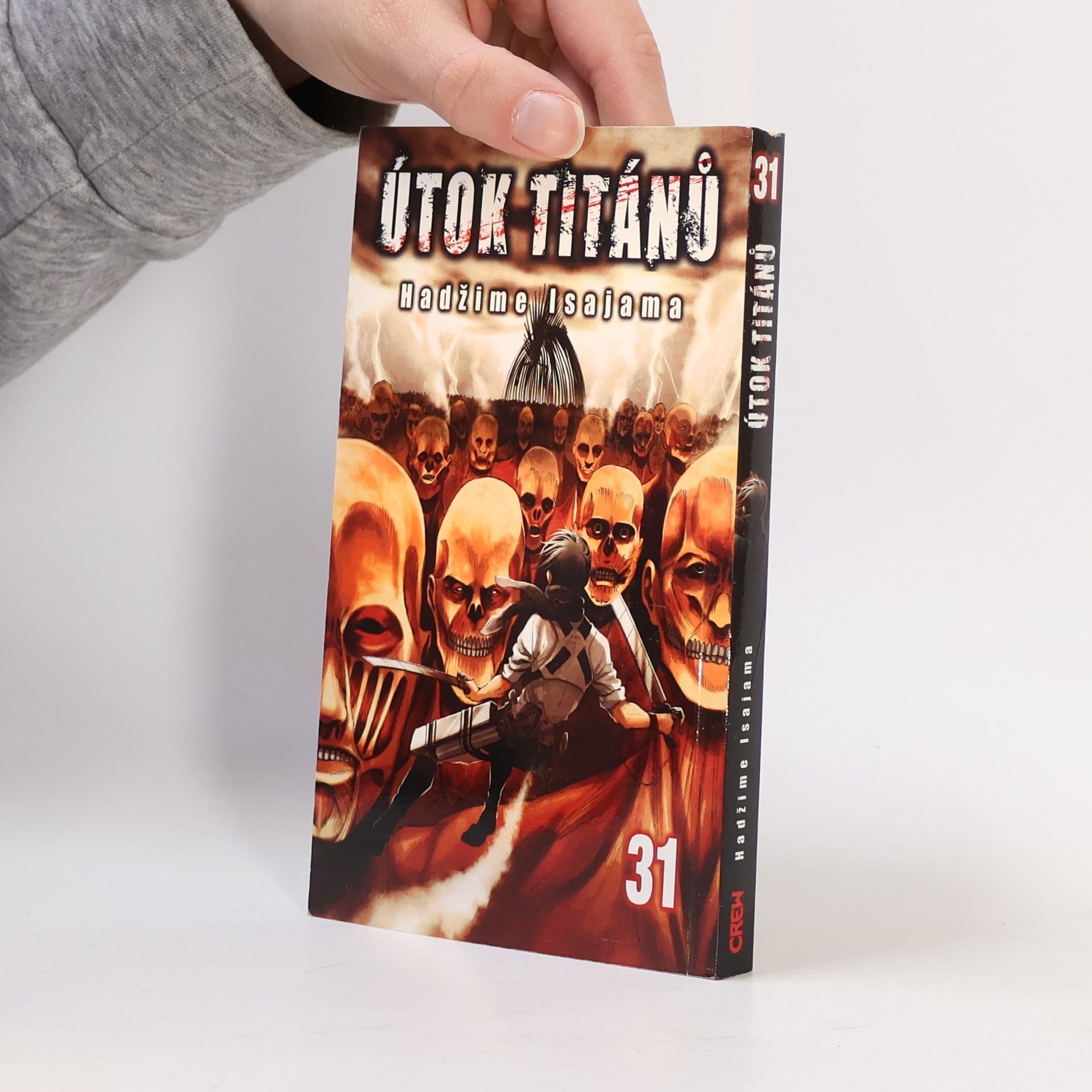 Hadžime Isajama Útok titánů Volume 31