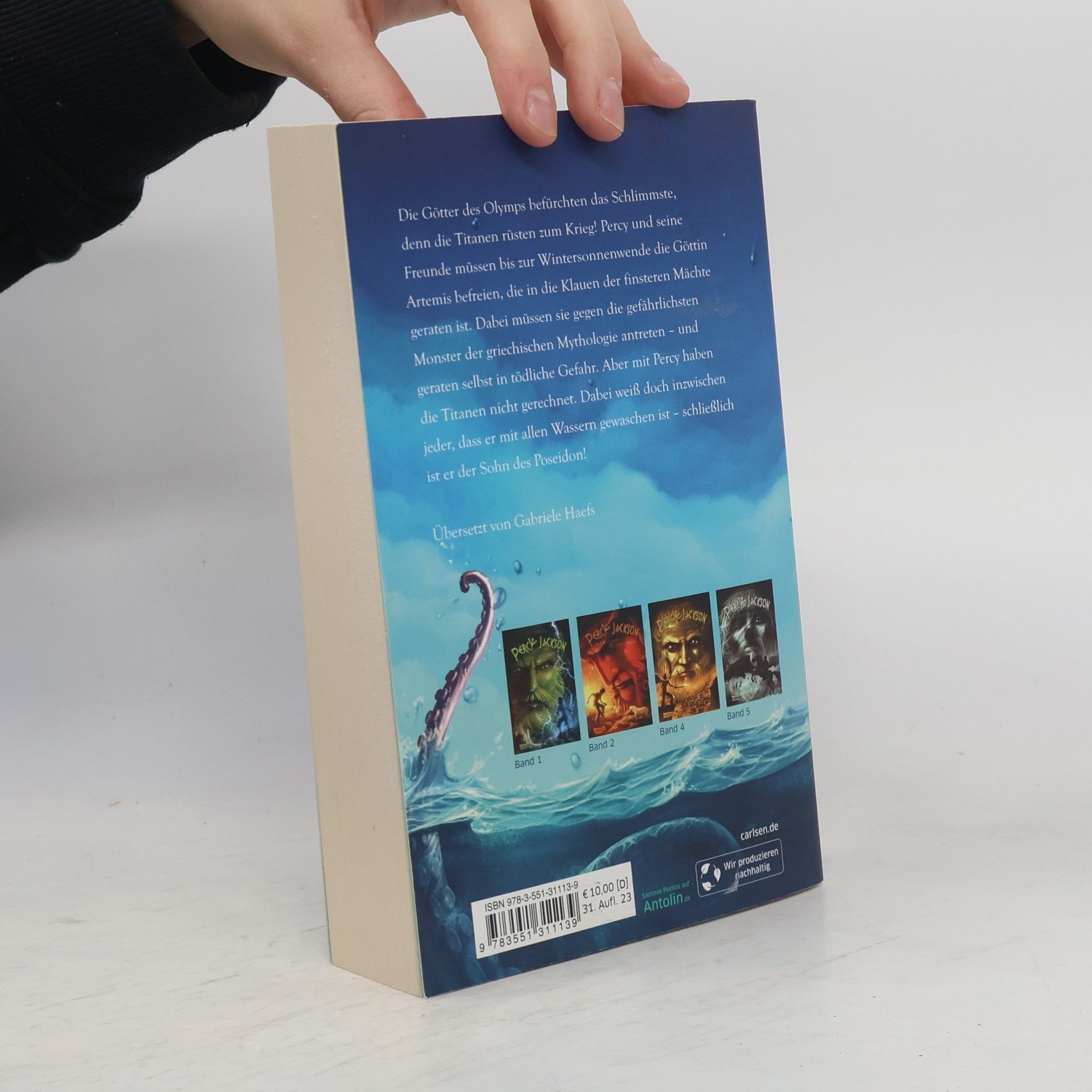 Rick Riordan Percy Jackson: Der Fluch des Titanen