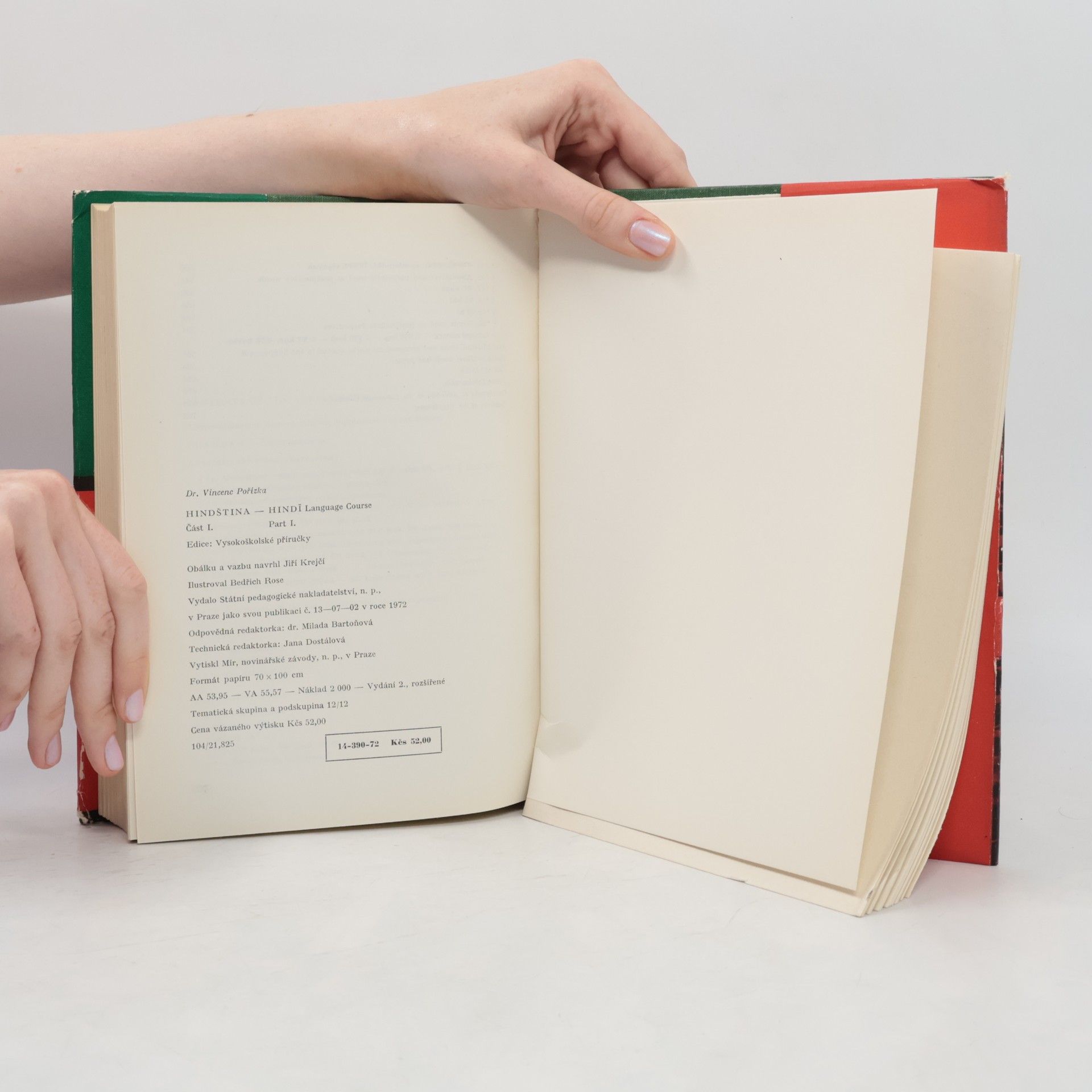 Vincenc Pořízka Hindština 1. Hindī Language Course
