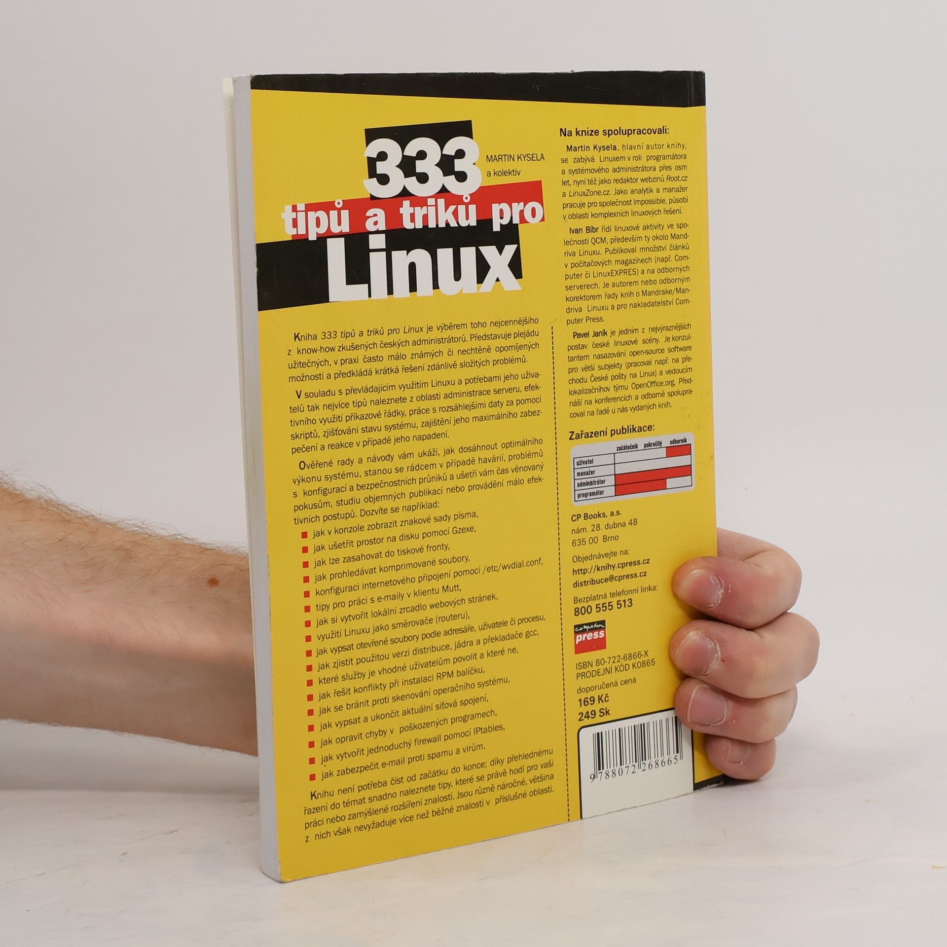Martin Kysela 333 tipů a triků pro Linux