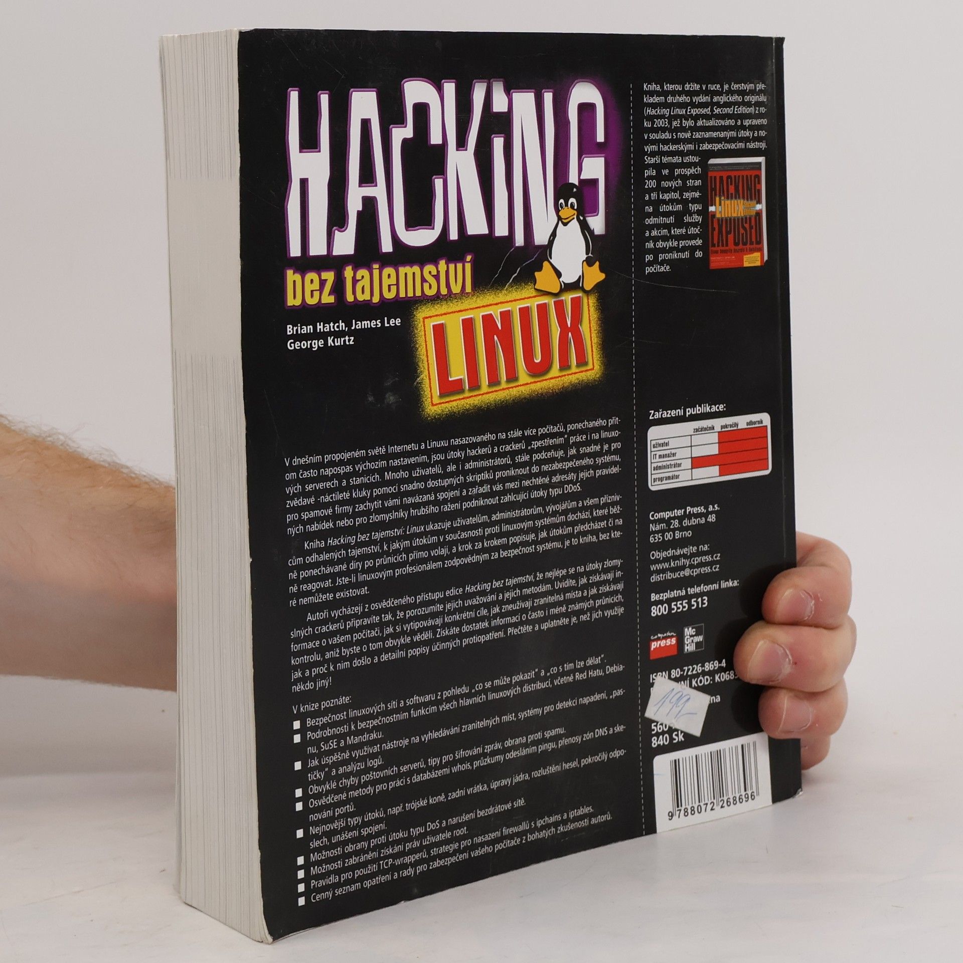 Brian Hatch Hacking bez tajemství. Linux