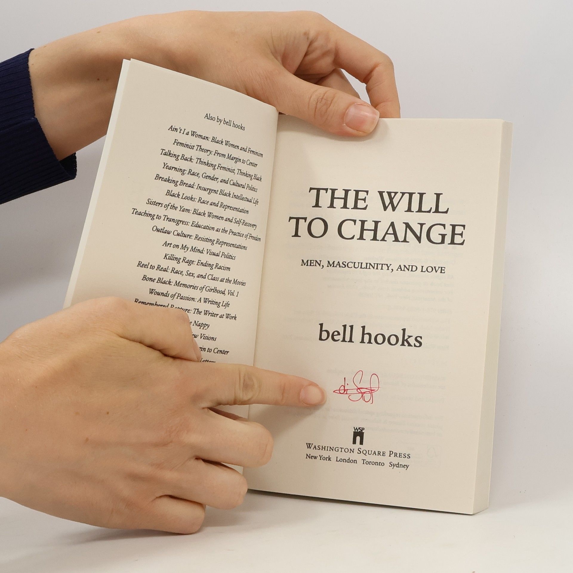 Bell hooks The Will to Change