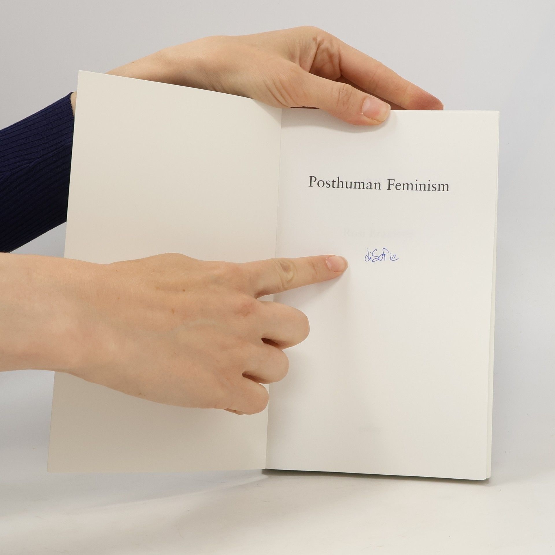 Rosi Braidotti Posthuman Feminism