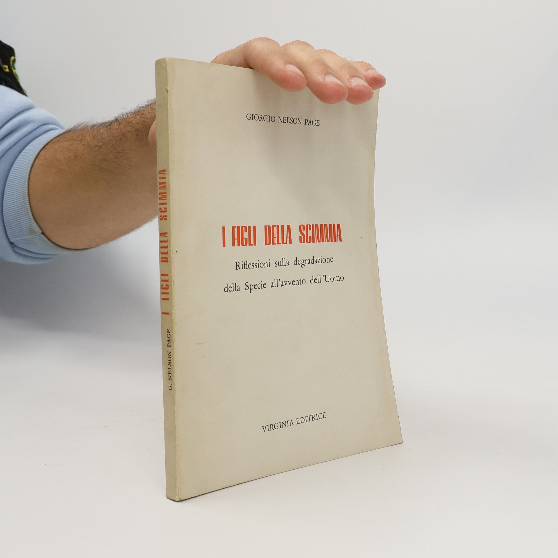 Giorgio Nelson Page  I figli della scimmia