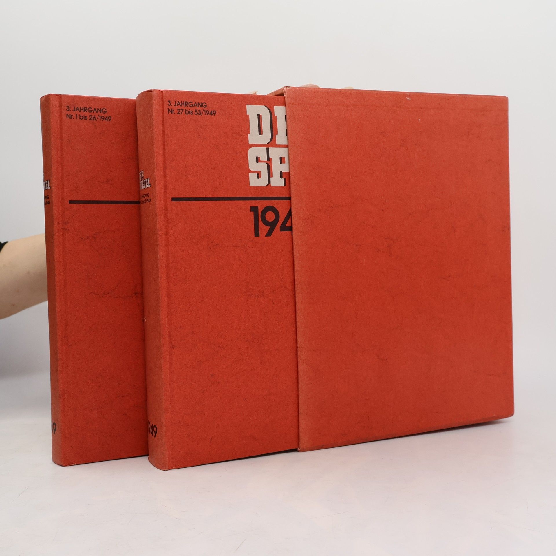 Autorenkollektiv Der Spiegel Jahrgang III. 1-53/1949. Vollständiger Nachdruck. 2 Bände