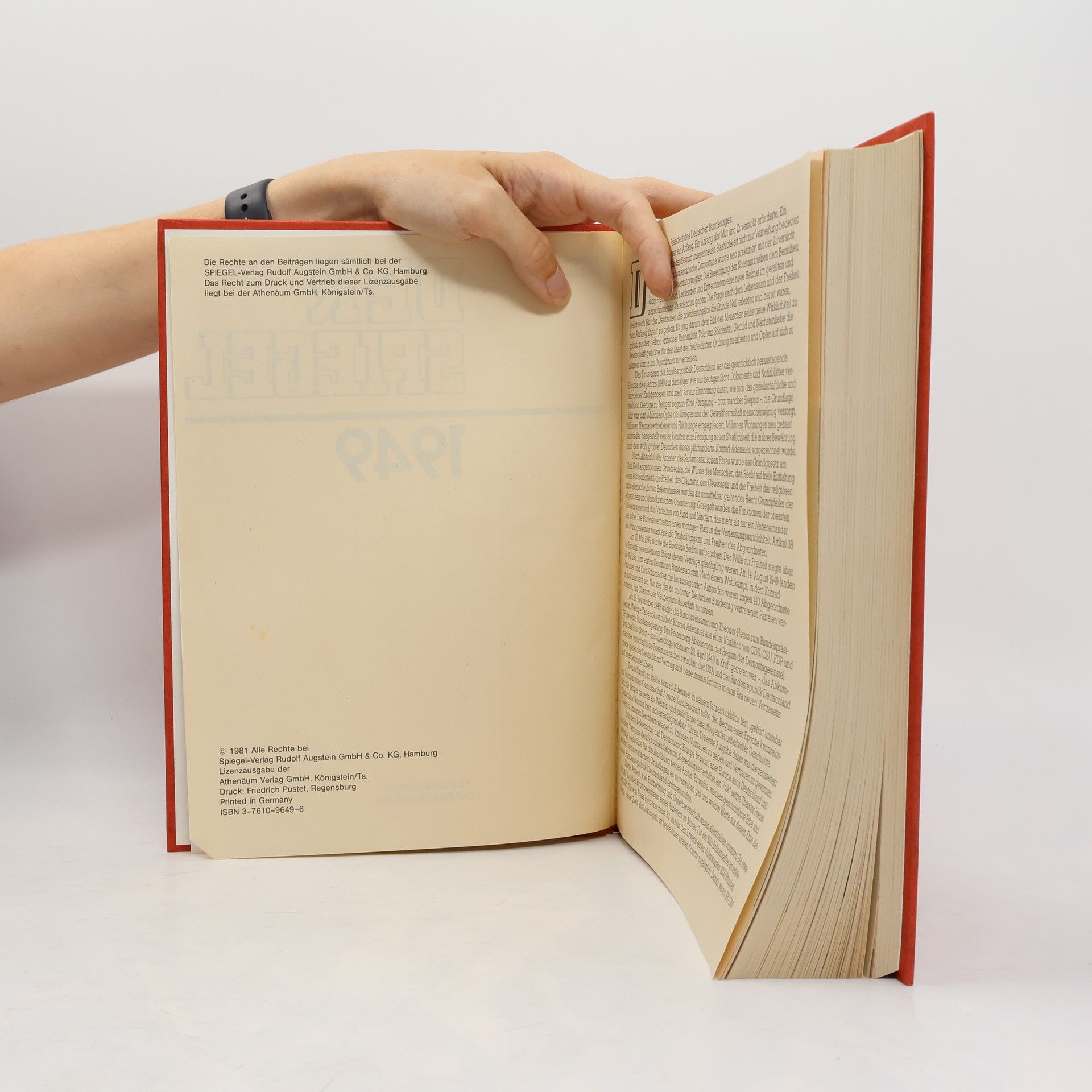 Various authors Der Spiegel Jahrgang III. 1-53/1949. Vollständiger Nachdruck. 2 Bände