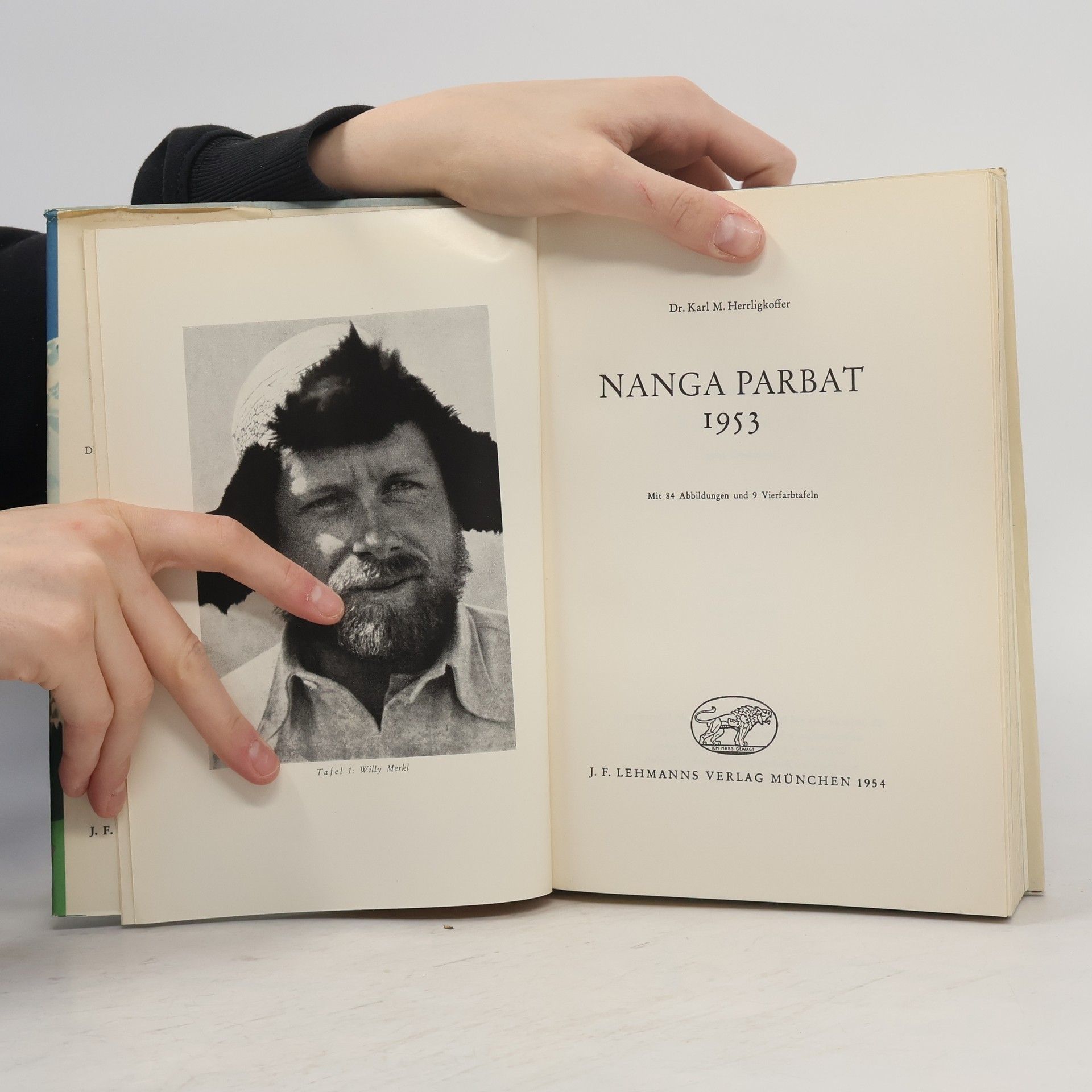 Dr. Karl M. Herrligkoffer Nanga Parbat 1953