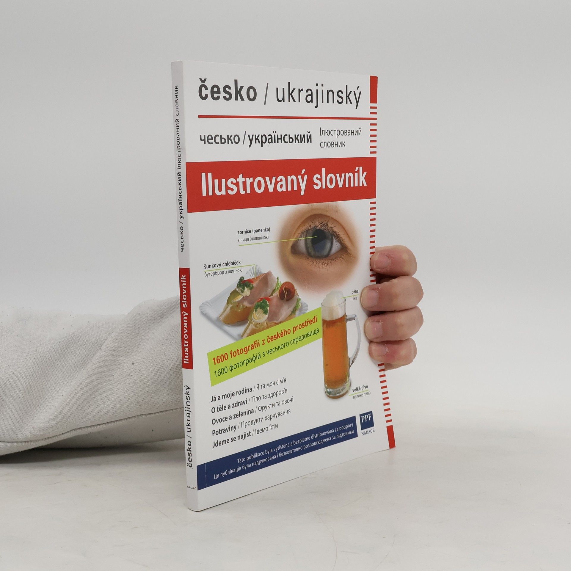 Jana Dolanská Hrachová Česko-ukrajinský ilustrovaný slovník