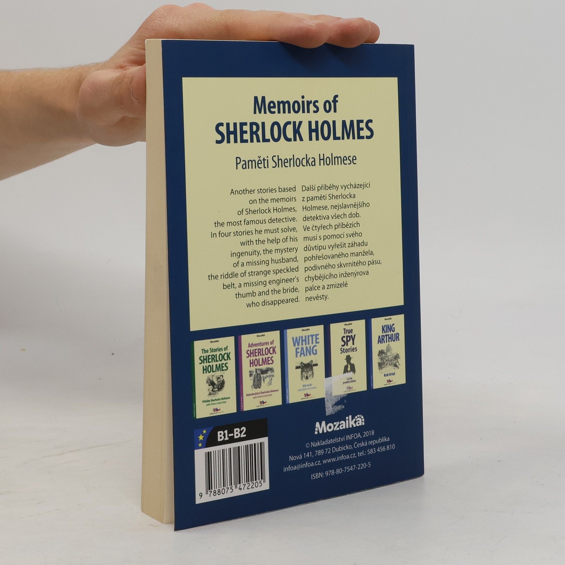 Ashley Davies Memoirs of Sherlock Holmes = Paměti Sherlocka Holmese